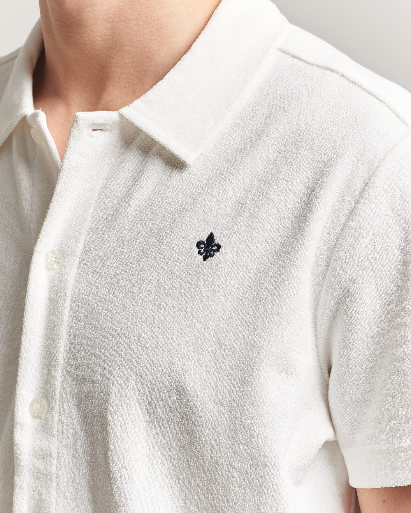 Herre | Pikéer | Morris | Lily Terry Shirt Off White