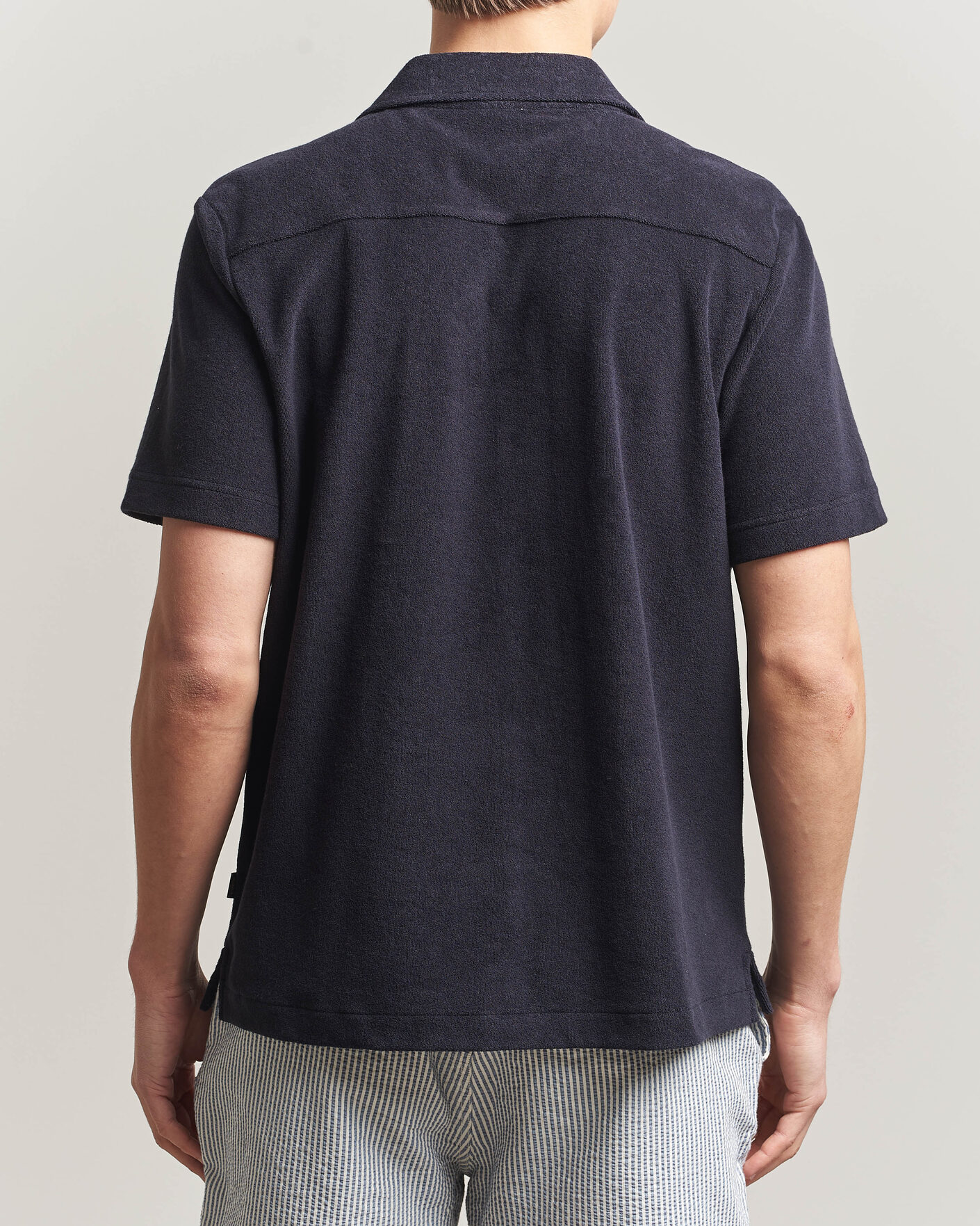 Herre | Pikéer | Morris | Lily Terry Shirt Navy