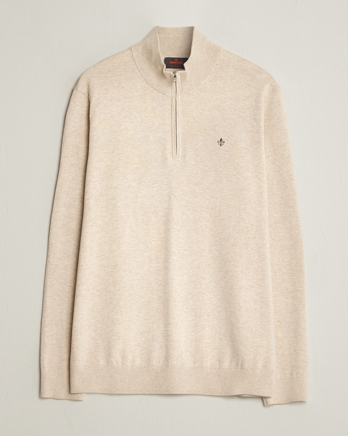 Herre | Gensere | Morris | Riley Half-Zip Khaki