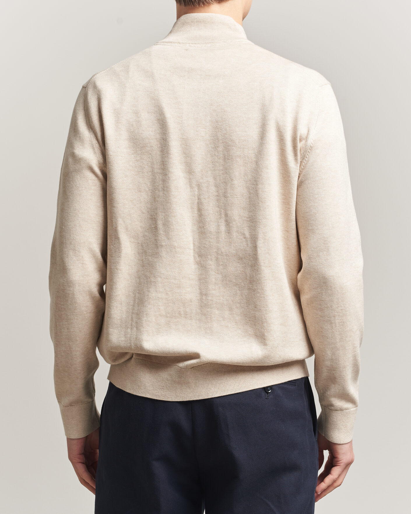 Herre | Gensere | Morris | Riley Half-Zip Khaki