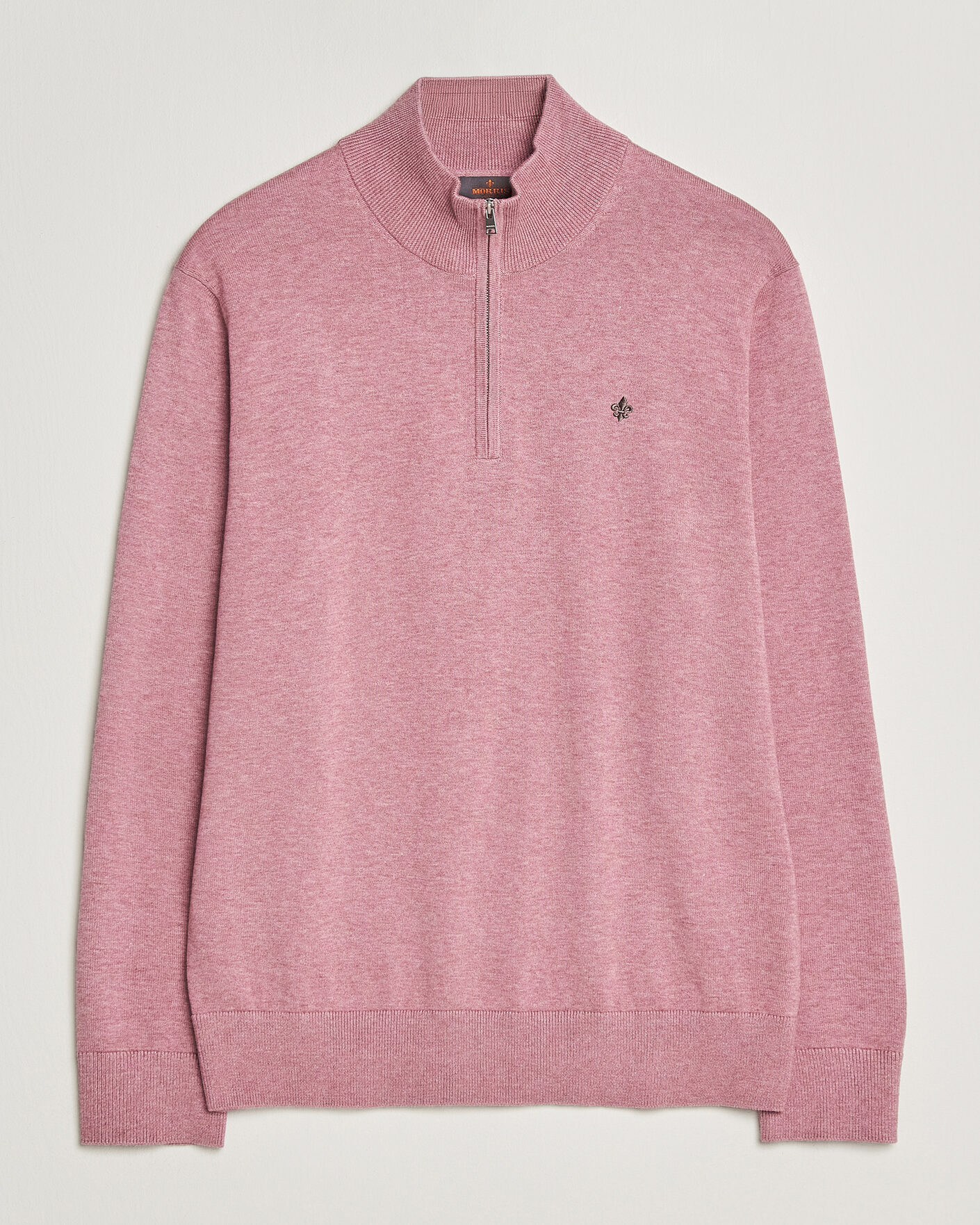 Herre | Gensere | Morris | Riley Half-Zip Pink