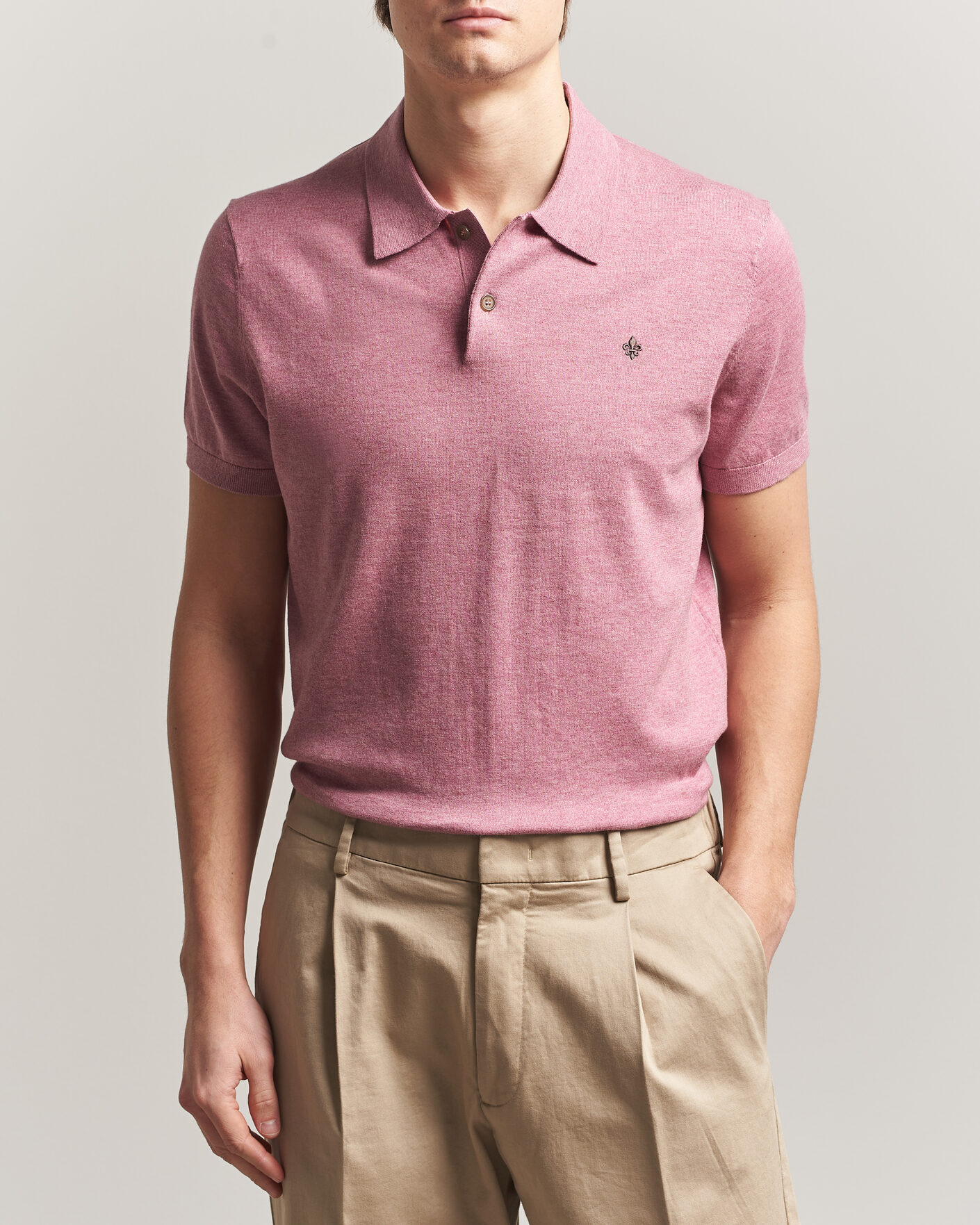 Herre | Pikéer | Morris | Riley Short Sleeve Polo Pink