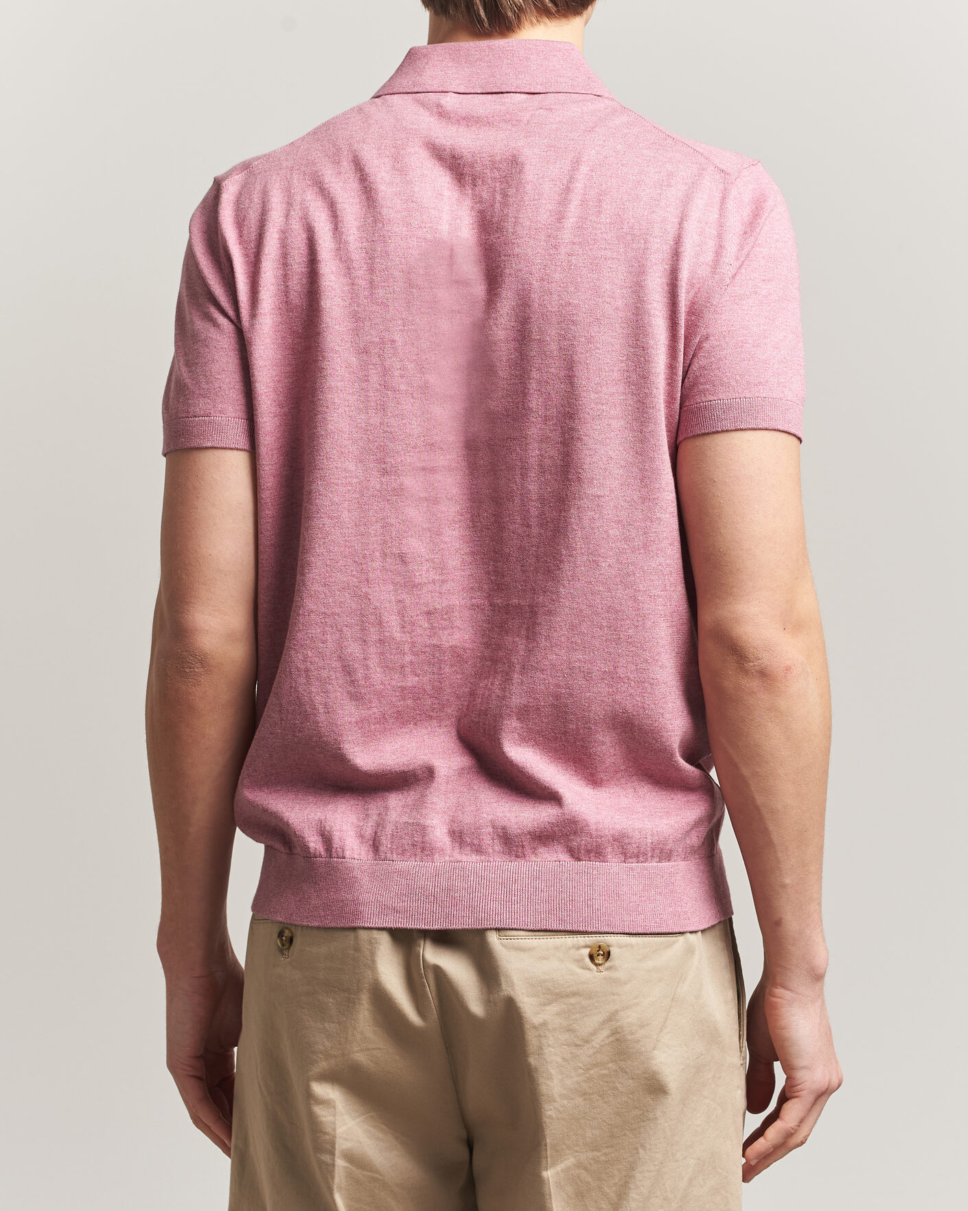 Herre | Pikéer | Morris | Riley Short Sleeve Polo Pink