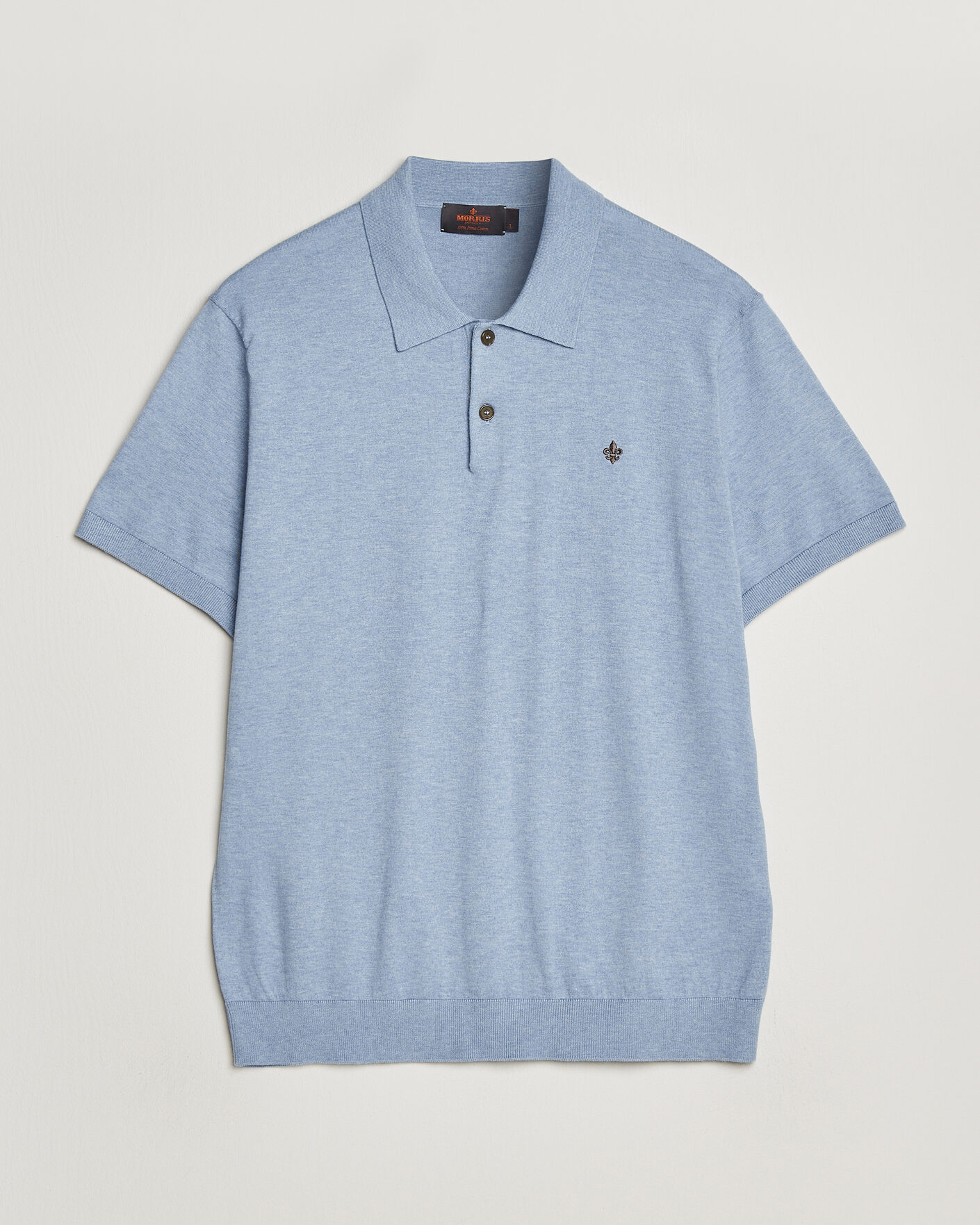 Herre | Pikéer | Morris | Riley Short Sleeve Polo Light Blue