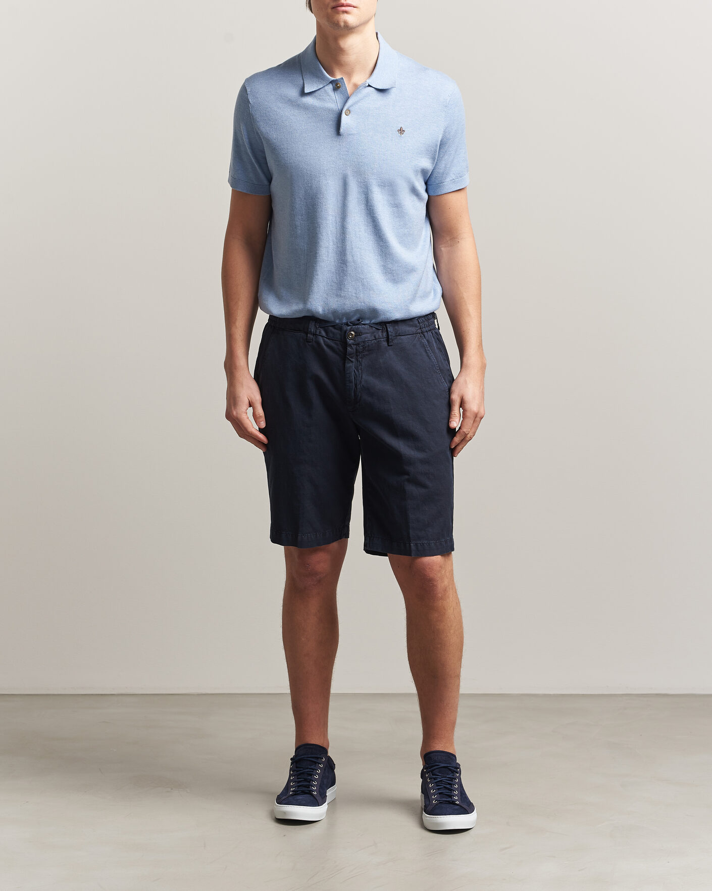 Herre | Pikéer | Morris | Riley Short Sleeve Polo Light Blue