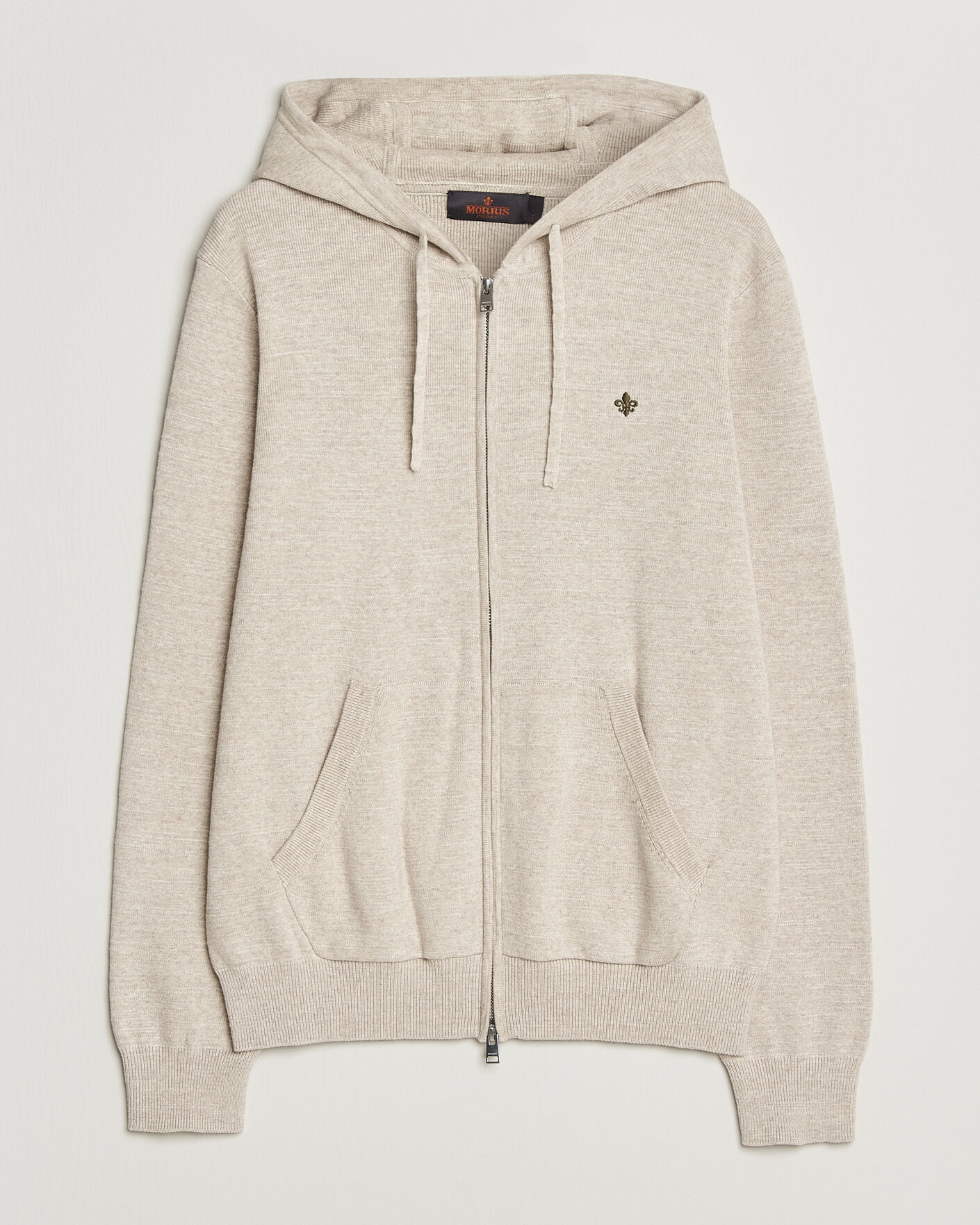 Herre | Gensere | Morris | Randall Full-Zip Hoodie Khaki