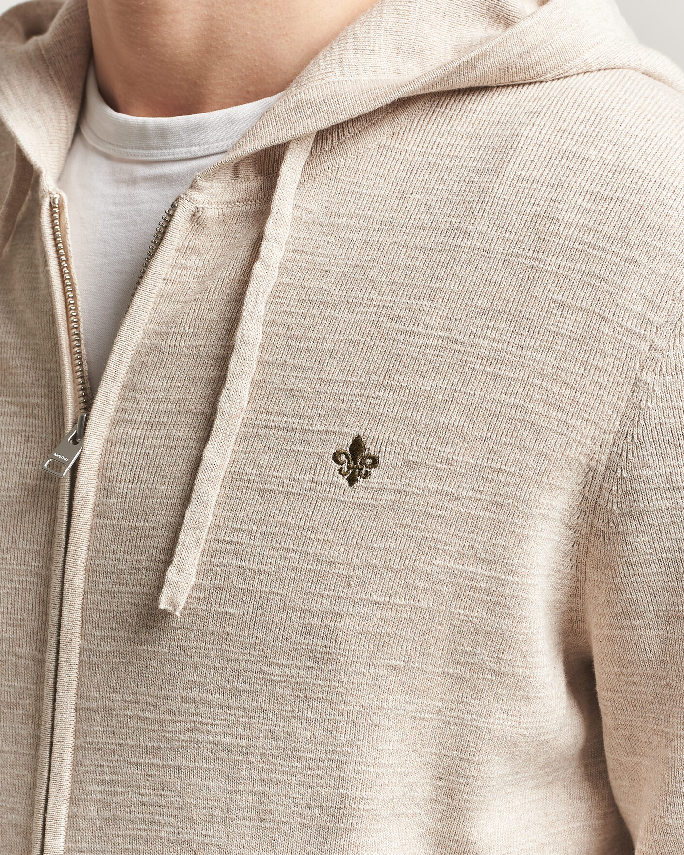 Herre | Gensere | Morris | Randall Full-Zip Hoodie Khaki