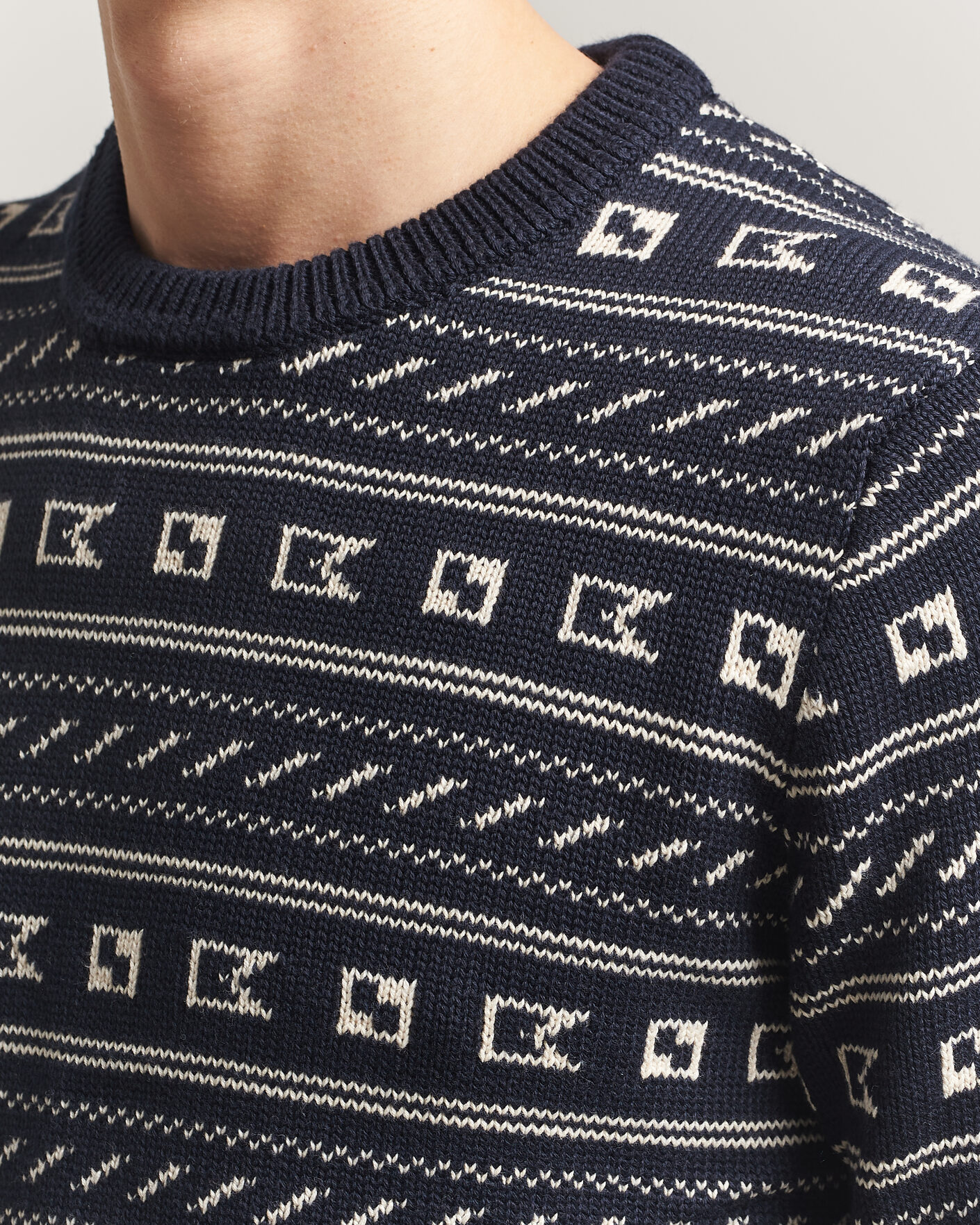 Herre | Gensere | Morris | Barrington Oneck Navy