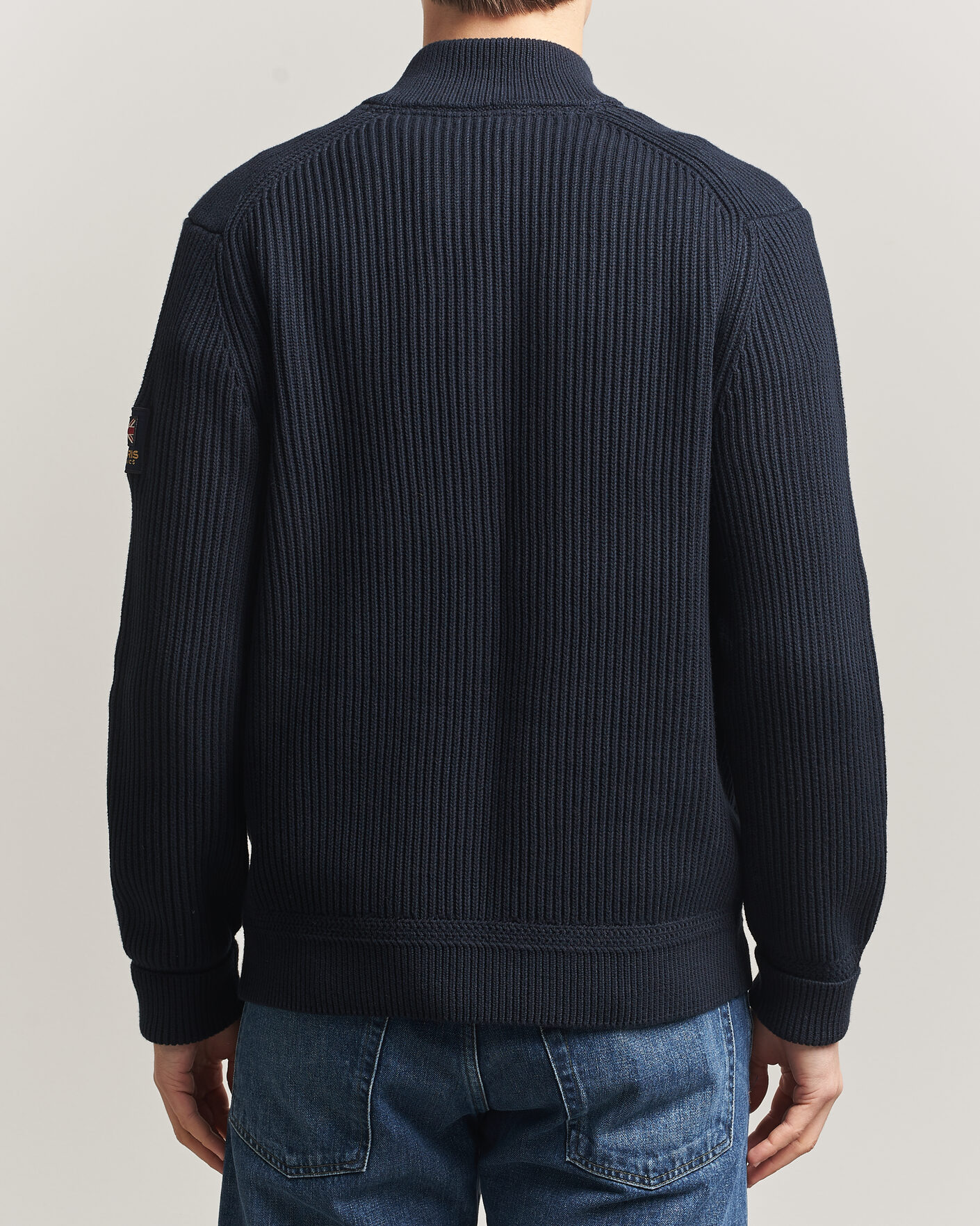 Herre | Gensere | Morris | Brenton Full-Zip Cardigan Navy