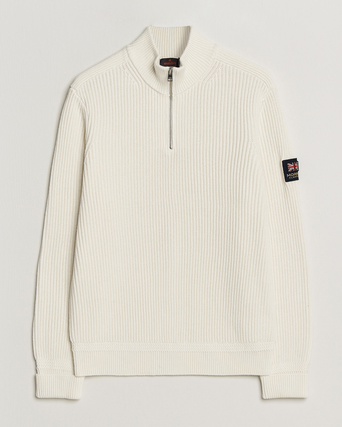 Herre | Gensere | Morris | Brenton Half-Zip Off White