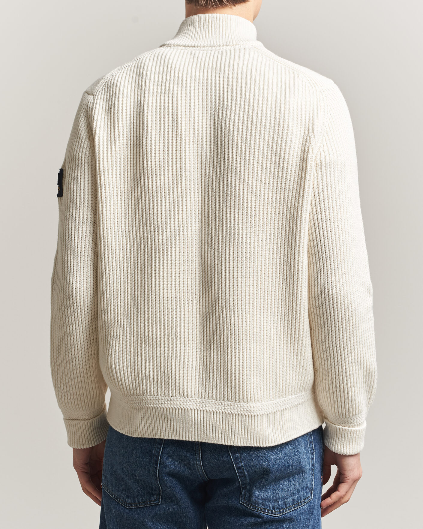Herre | Gensere | Morris | Brenton Half-Zip Off White
