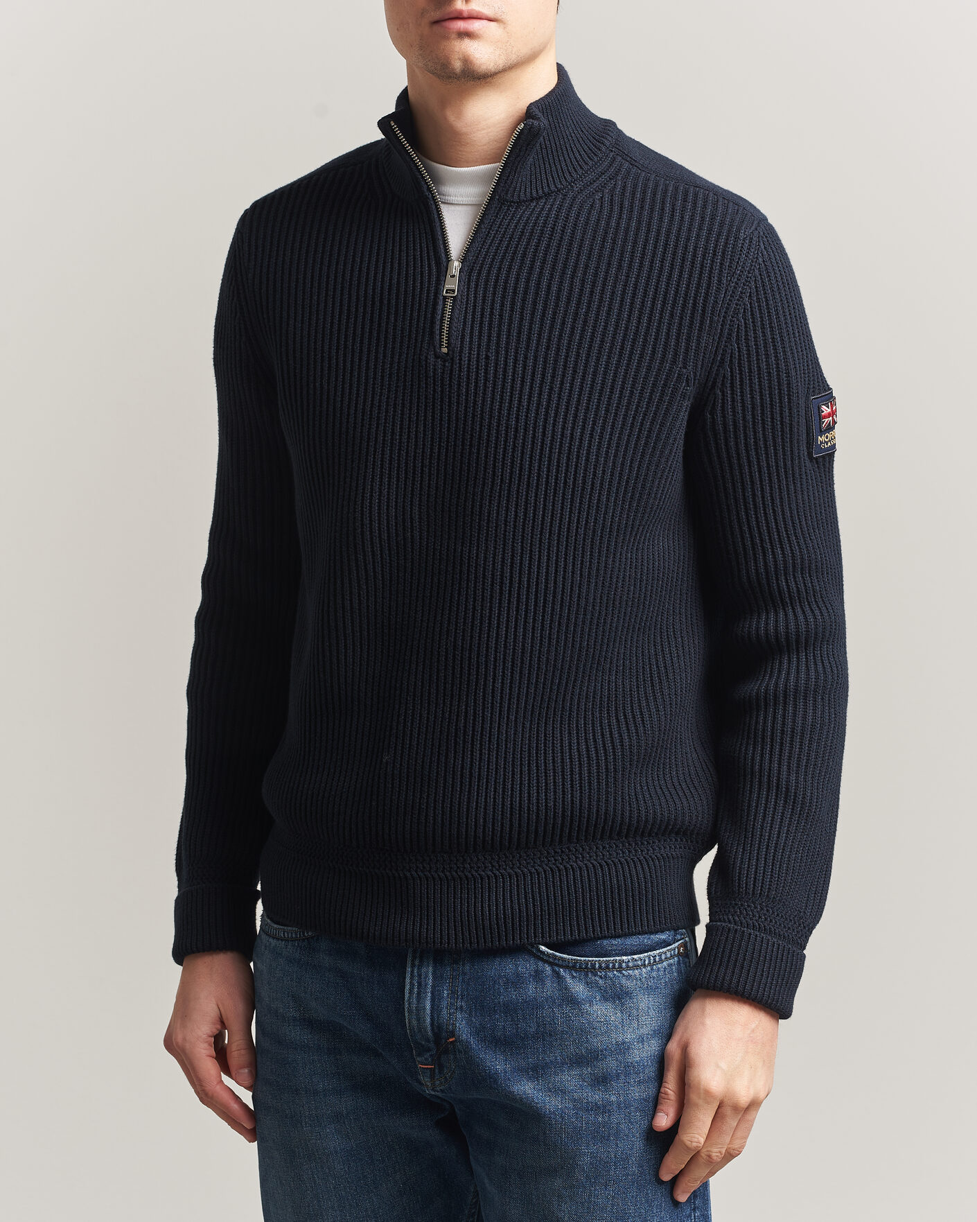 Herre | Gensere | Morris | Brenton Half-Zip Navy