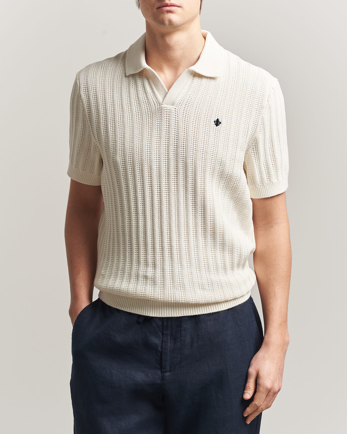 Herre | Pikéer | Morris | Baldwin Resort Polo Off White