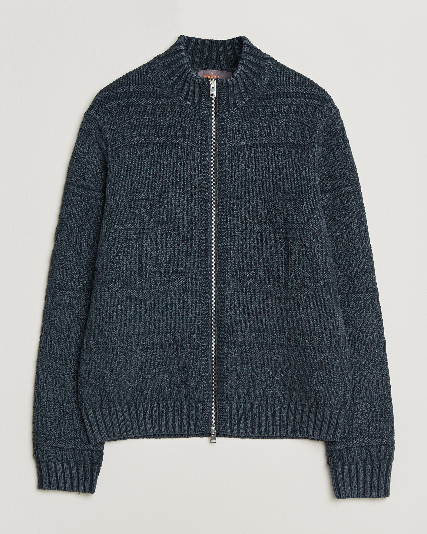 Herre | Gensere | Morris | Chatham Knitted Jacket Navy