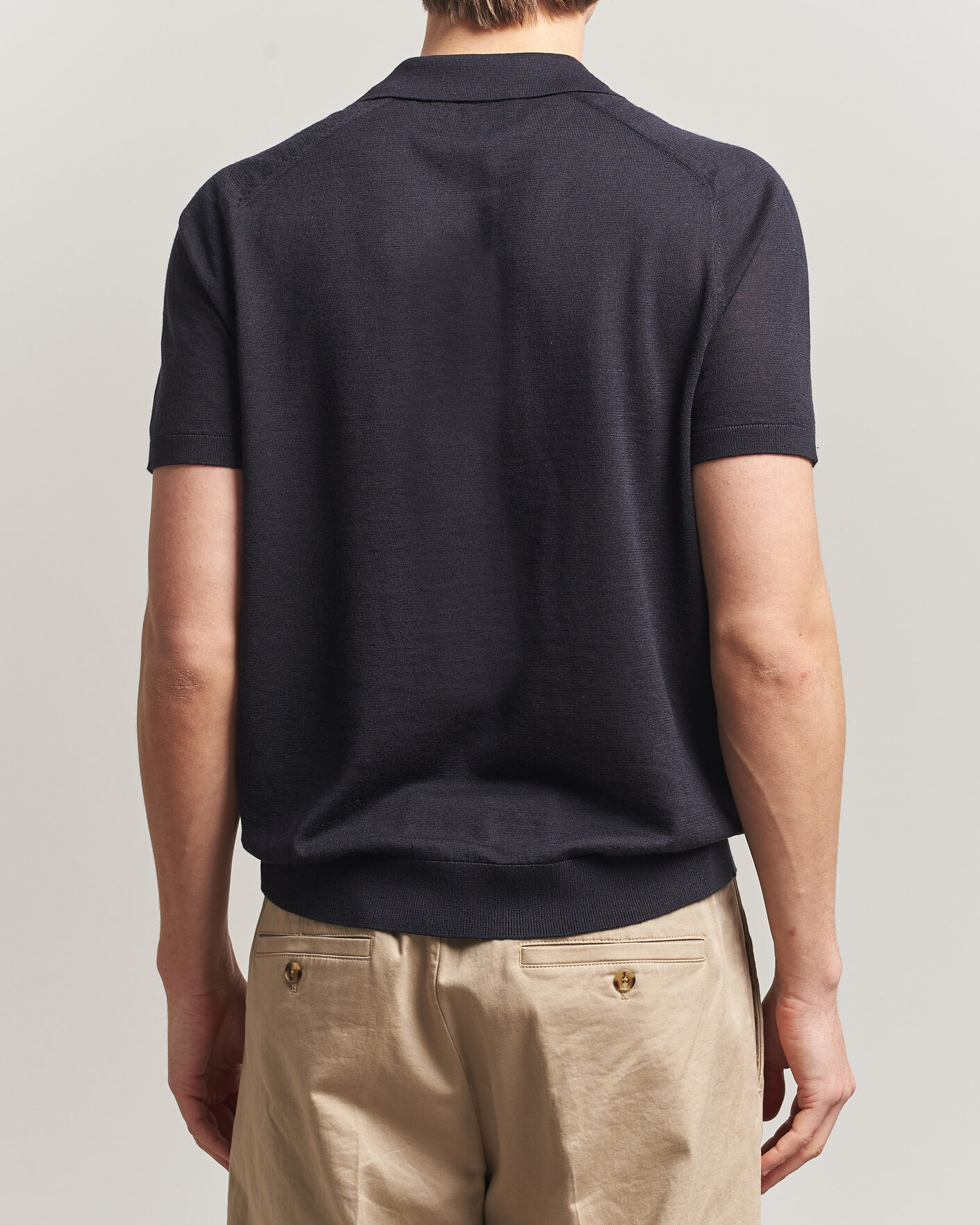 Herre | Pikéer | Morris | Colin Short Sleeve Polo Shirt Navy