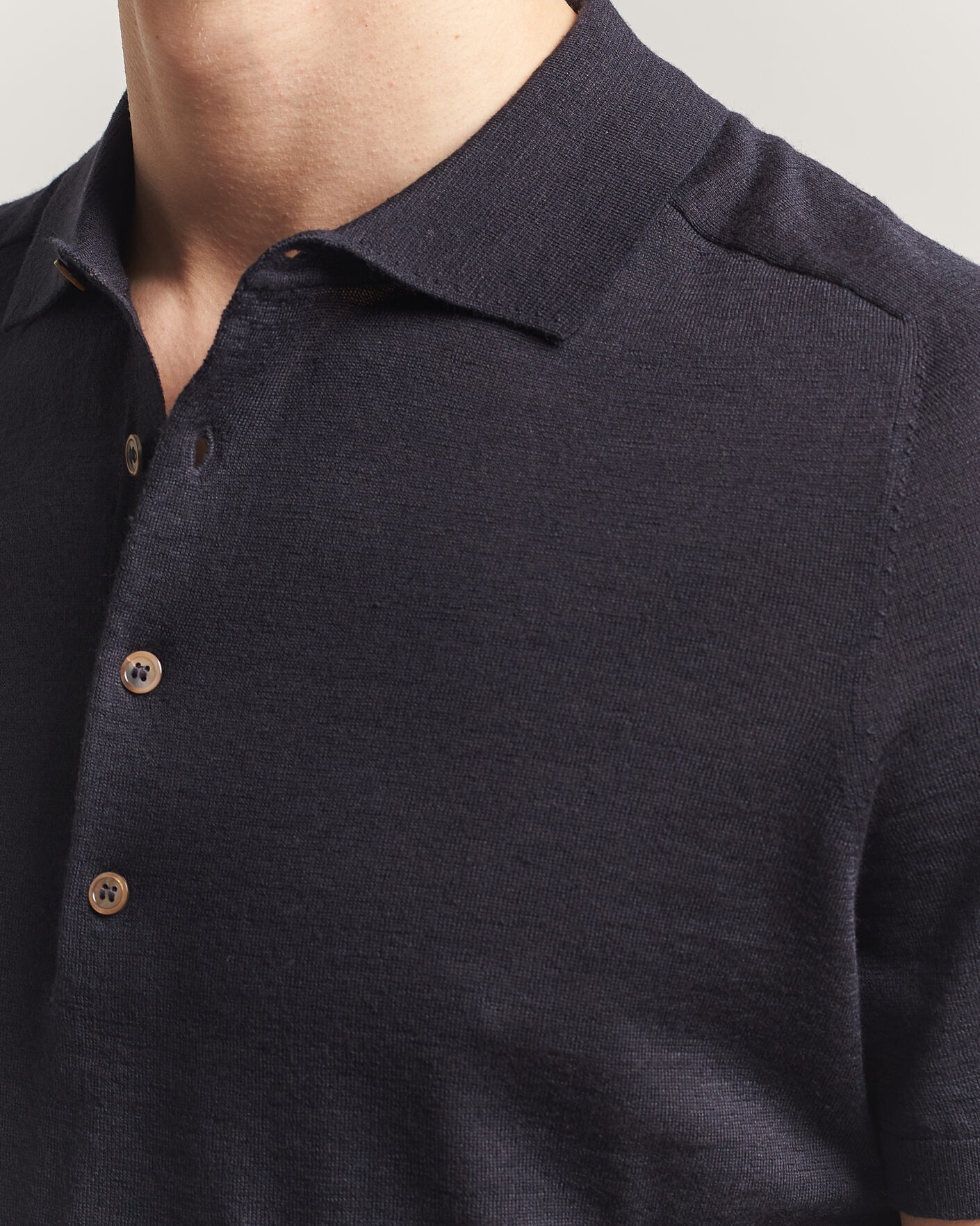 Herre | Pikéer | Morris | Colin Short Sleeve Polo Shirt Navy