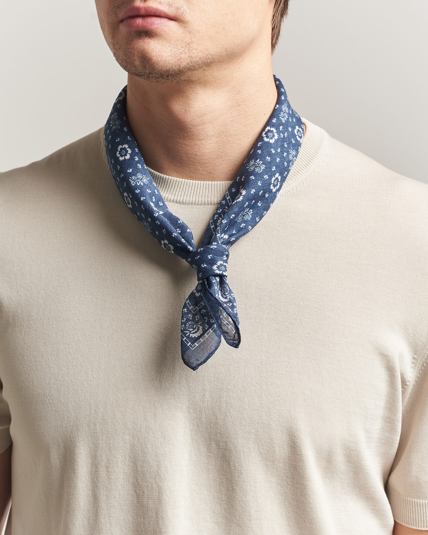 Herre | Scarves | Morris | Bandana Navy
