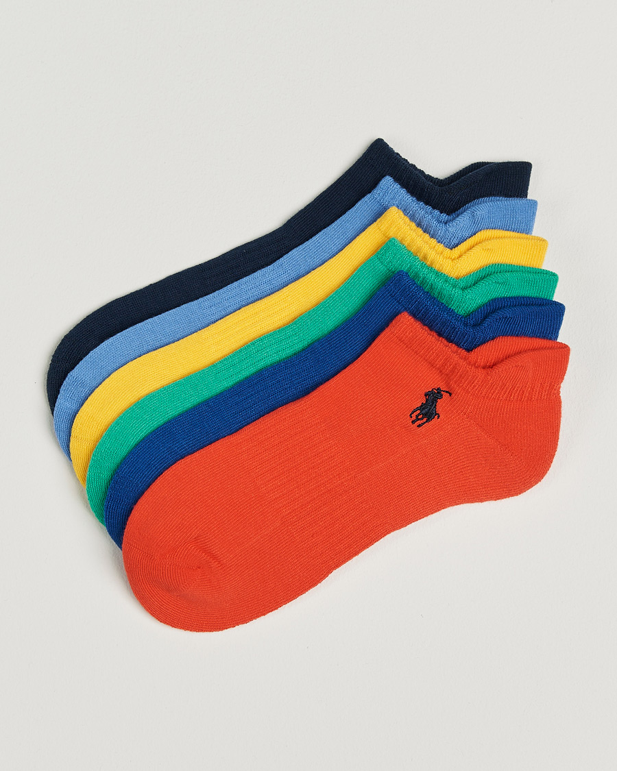 Herre | Undertøy | Polo Ralph Lauren | 6-Pack Sneaker Sock Multi