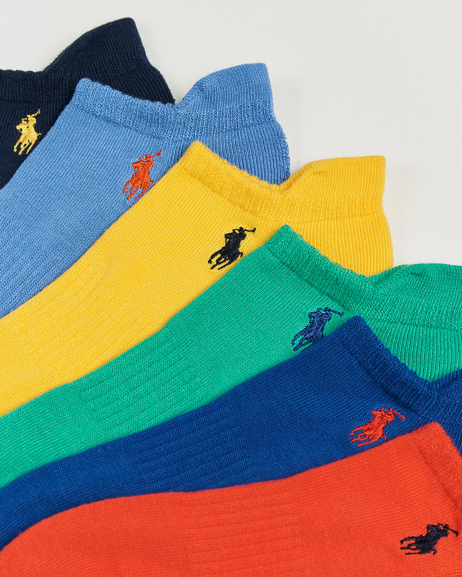 Herre | Undertøy | Polo Ralph Lauren | 6-Pack Sneaker Sock Multi