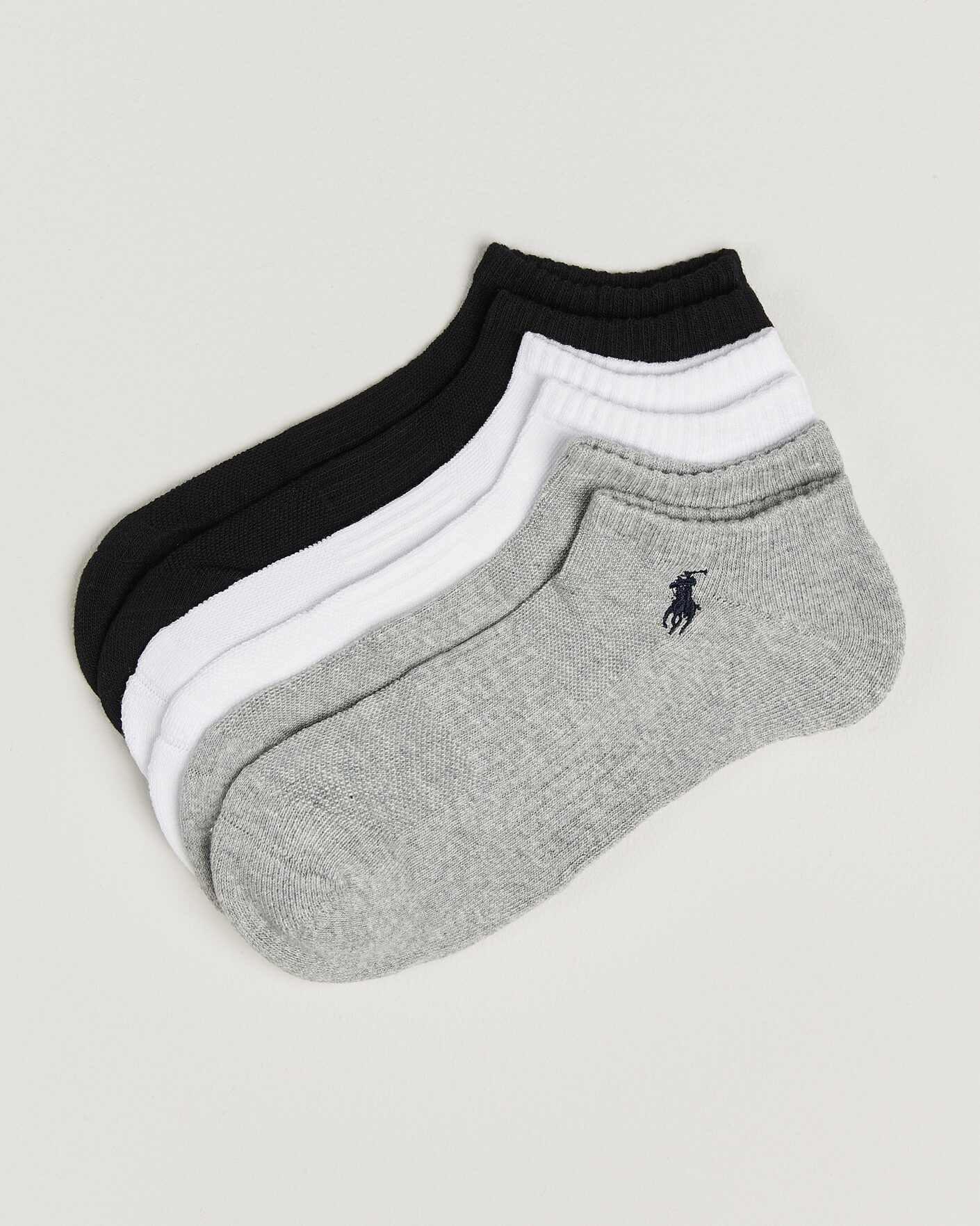 Herre | Undertøy | Polo Ralph Lauren | 6-Pack Sneaker Sock Grey