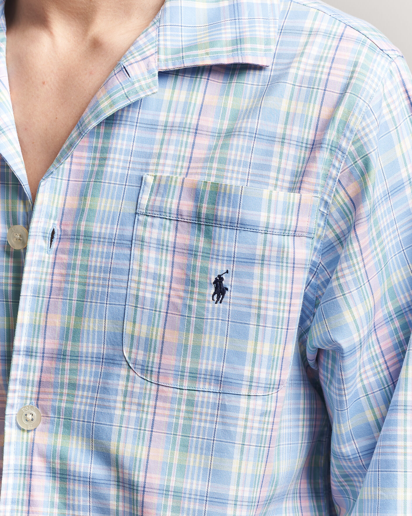 Herre | Pyjamaser og badekåper | Polo Ralph Lauren | Cotton Checked Pyjama Set Multi