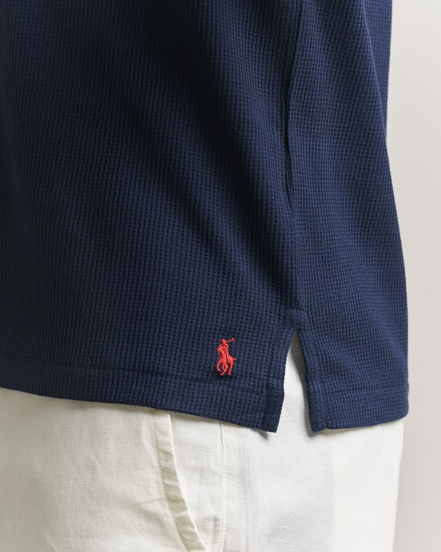 Herre | Pyjamaser og badekåper | Polo Ralph Lauren | Waffle Henley Loungewear Cruise Navy