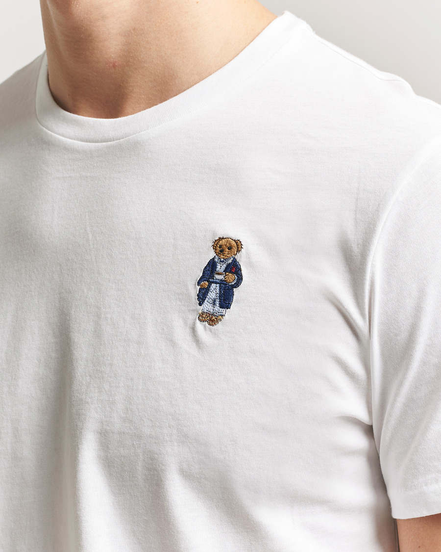 Herre | Pyjamaser og badekåper | Polo Ralph Lauren | Cotton Pyjama Set Andrew Stripe/White