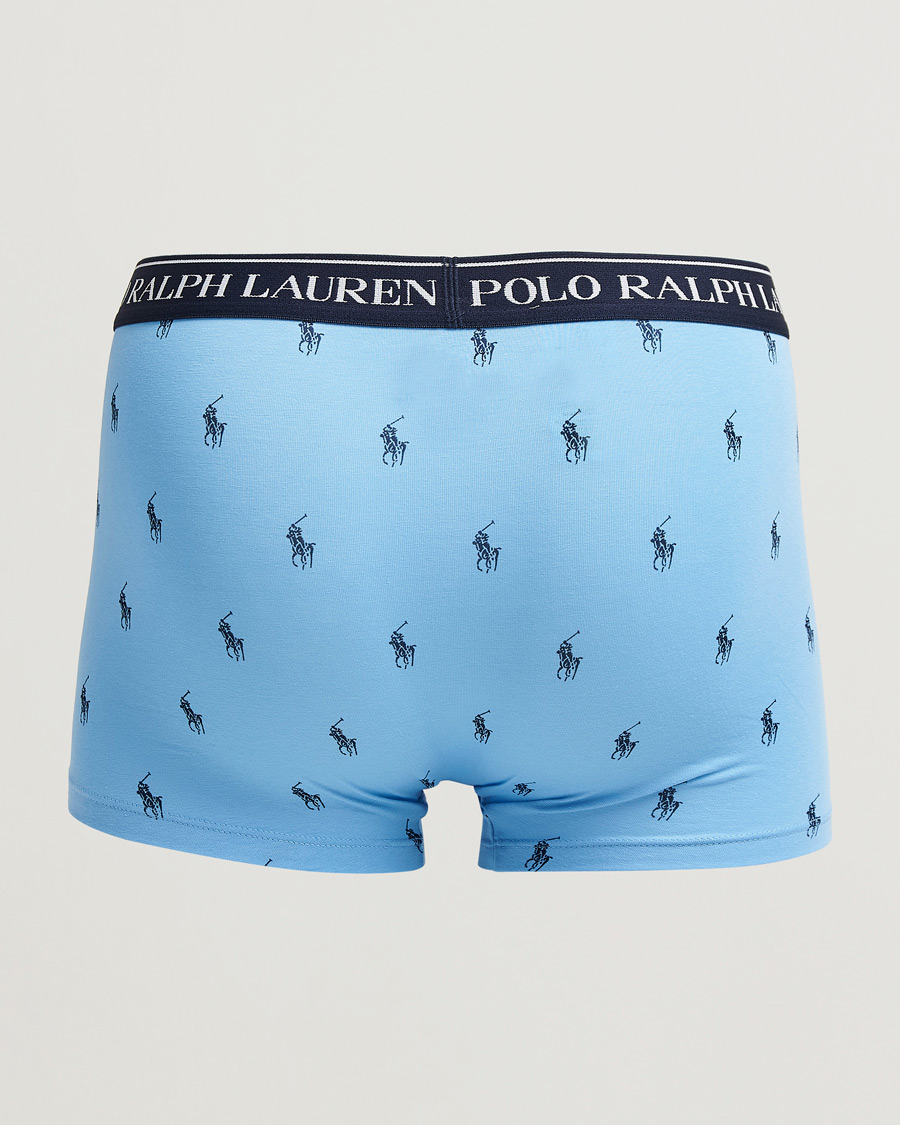 Herre | Undertøy | Polo Ralph Lauren | 3-Pack Trunk Navy/Pink/Blue