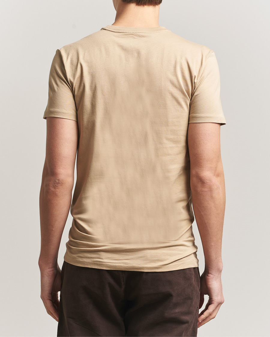 Herre | T-Shirts | Polo Ralph Lauren | 3-Pack Crew Neck T-Shirt Island/Khaki/Navy