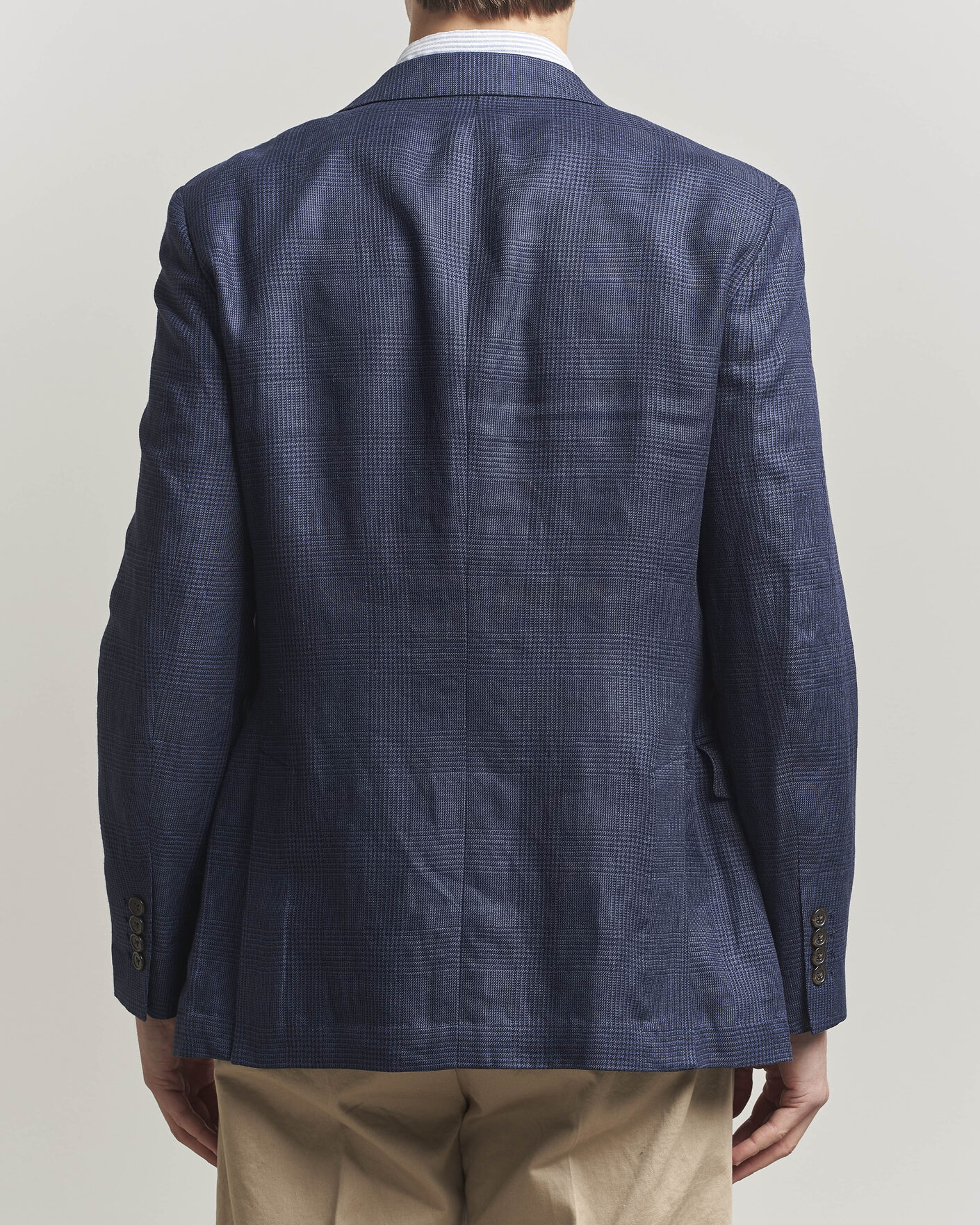 Herre | Dressjakker | Polo Ralph Lauren | Mini Glenplaid DB Blazer Spring Navy