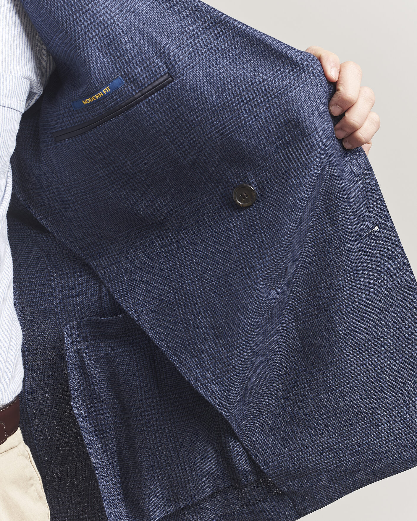 Herre | Dressjakker | Polo Ralph Lauren | Mini Glenplaid DB Blazer Spring Navy