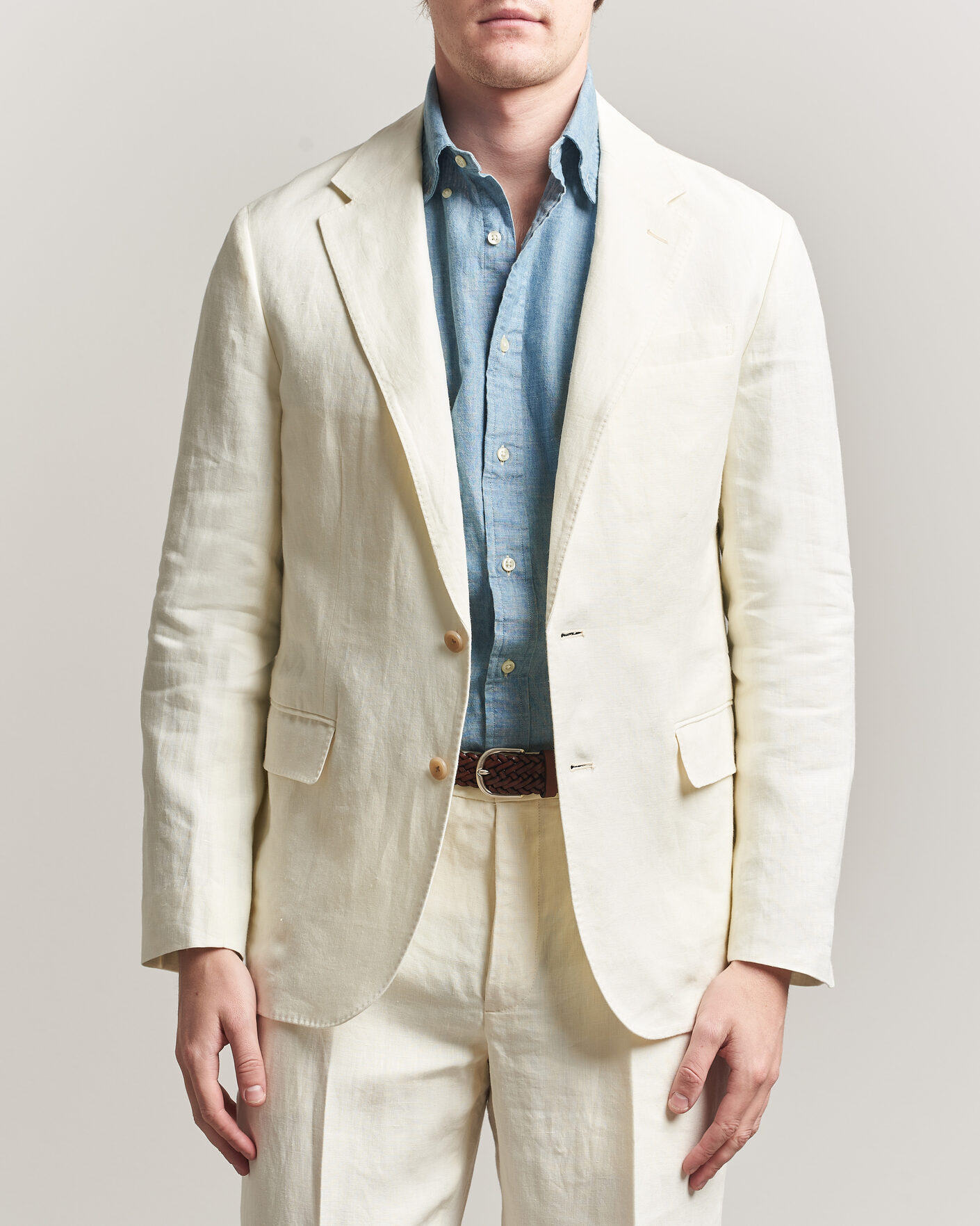 Herre | Dressjakker | Polo Ralph Lauren | Linen Sportcoat Cream