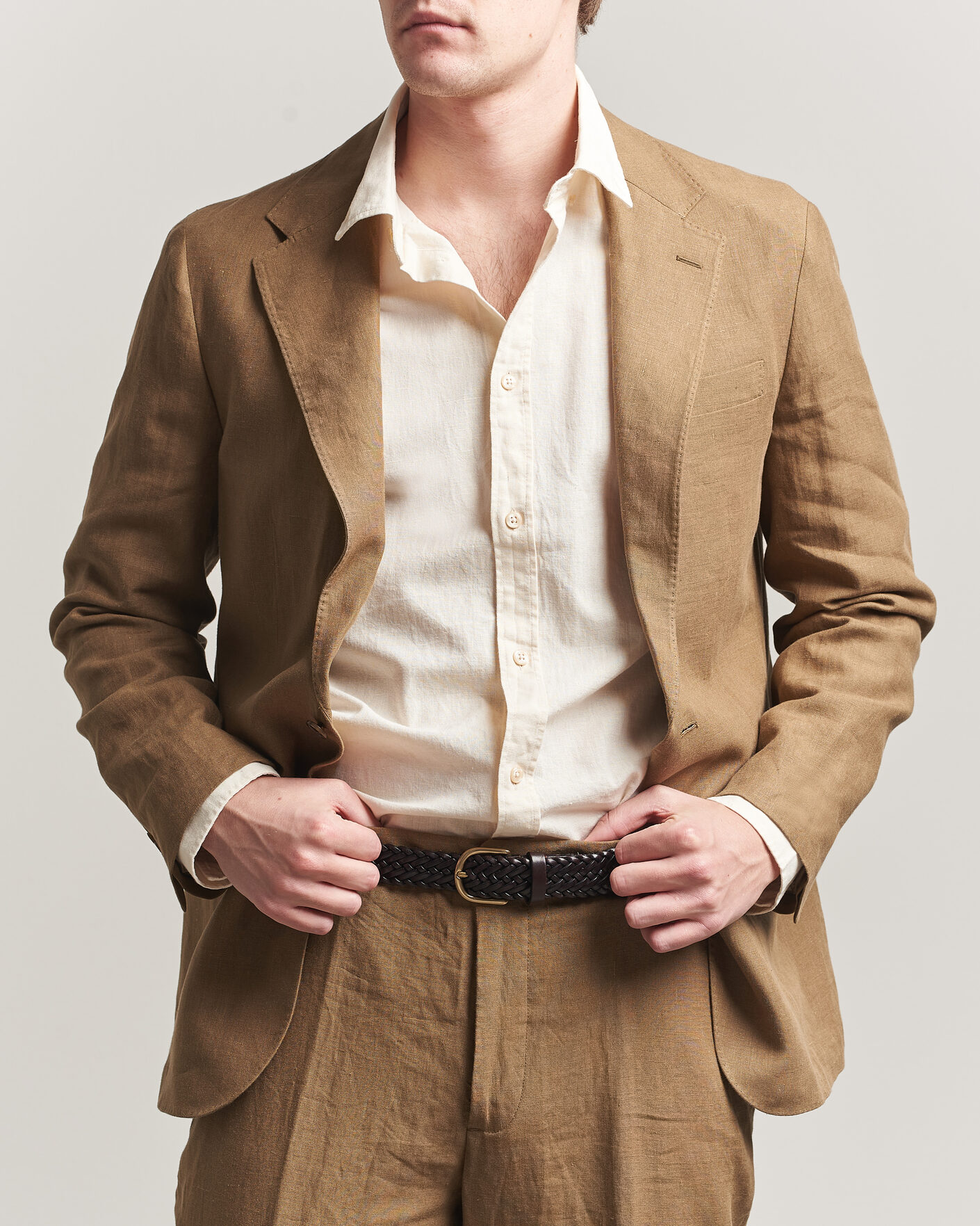 Herre | Dressjakker | Polo Ralph Lauren | Linen Sportcoat Light Sable