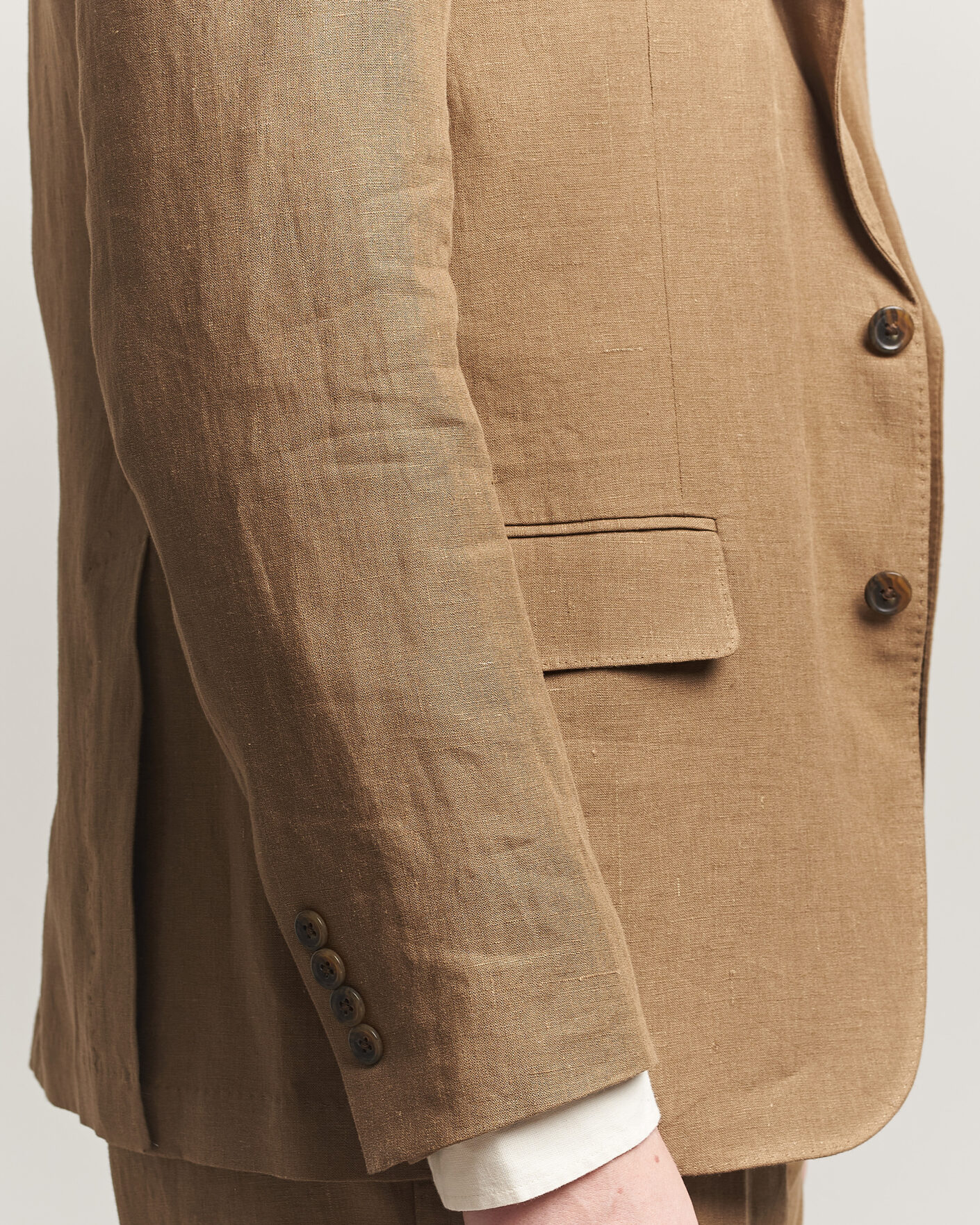 Herre | Dressjakker | Polo Ralph Lauren | Linen Sportcoat Light Sable