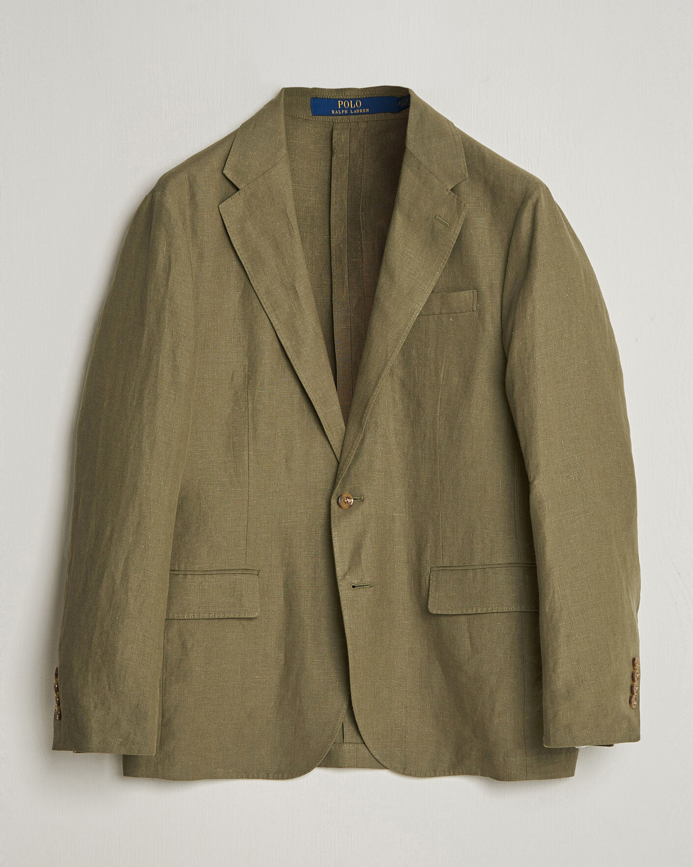 Herre | Dressjakker | Polo Ralph Lauren | Linen Sportcoat Basic Olive