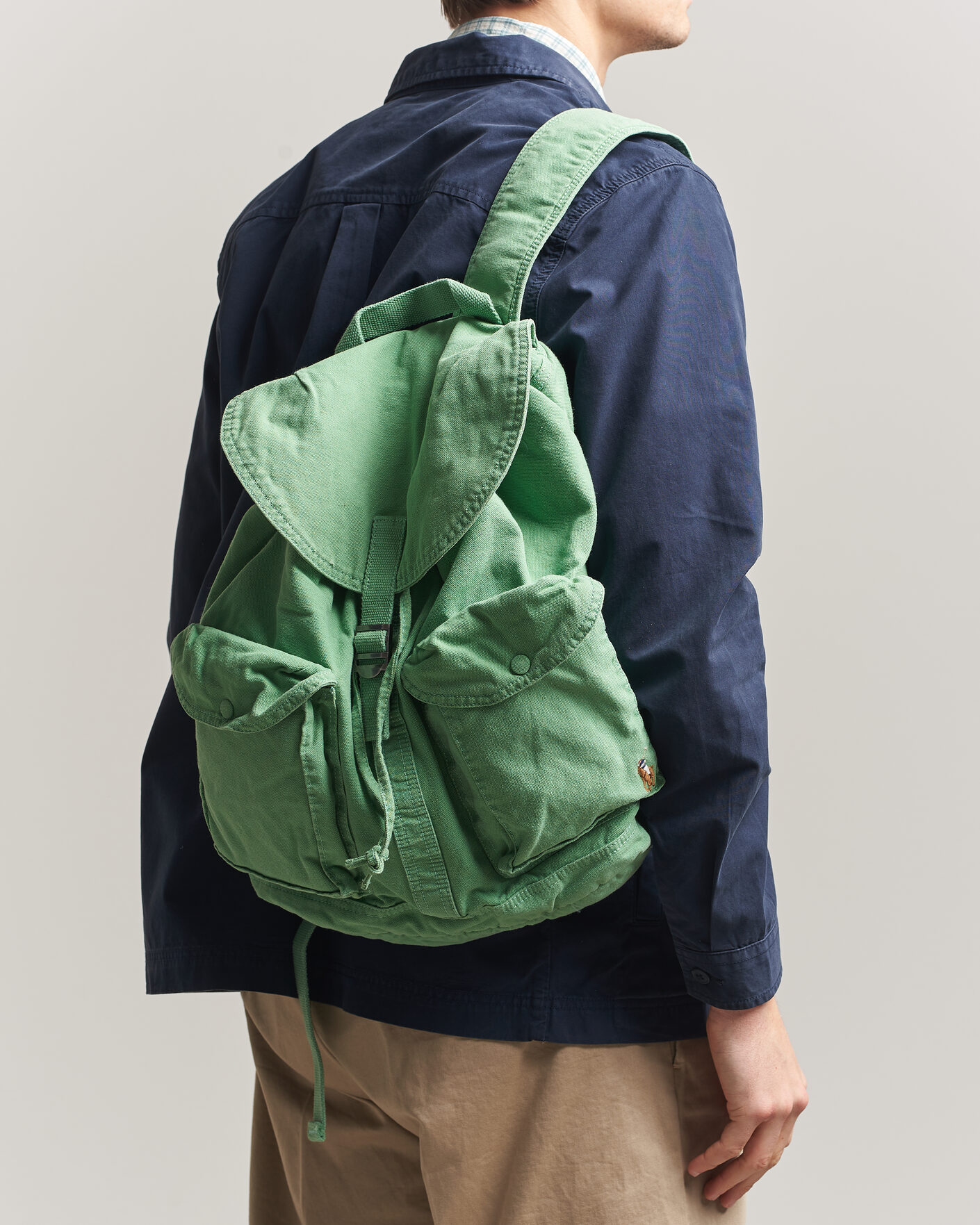 Herre | Vesker | Polo Ralph Lauren | Flap Backpack Pistachio