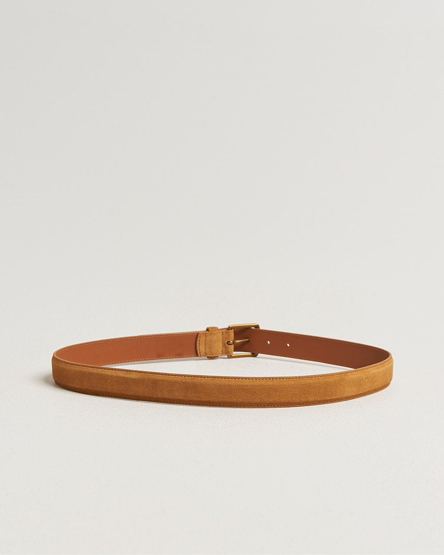 Herre | Belter | Polo Ralph Lauren | Suede Belt Tan