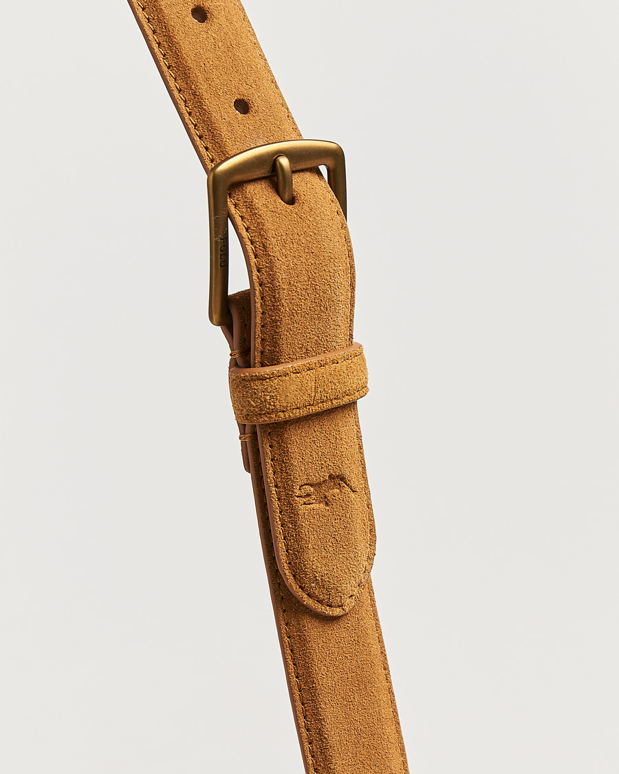 Herre | Belter | Polo Ralph Lauren | Suede Belt Tan