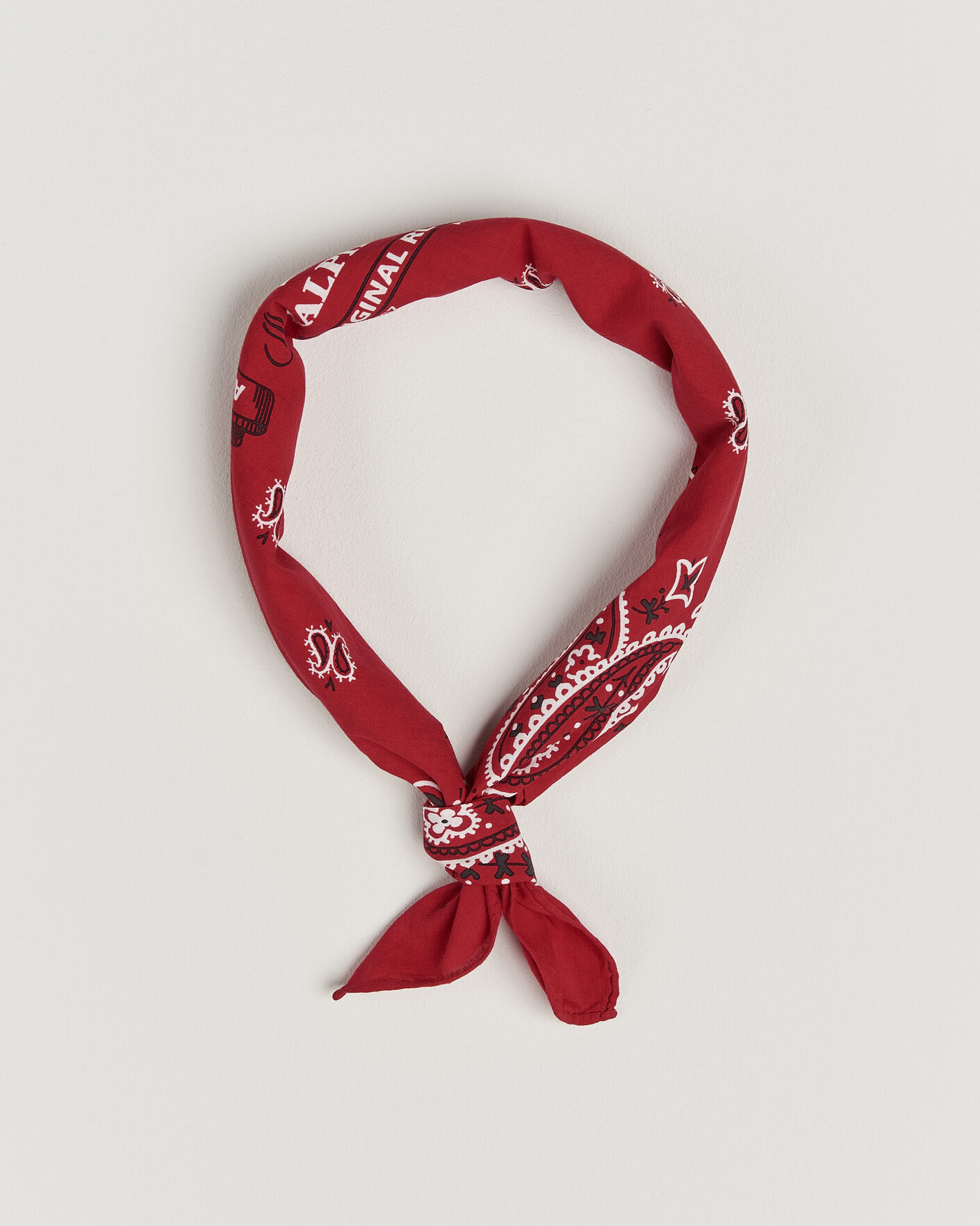 Herre | Scarves | Polo Ralph Lauren | Cotton Printed Bandana Red/White