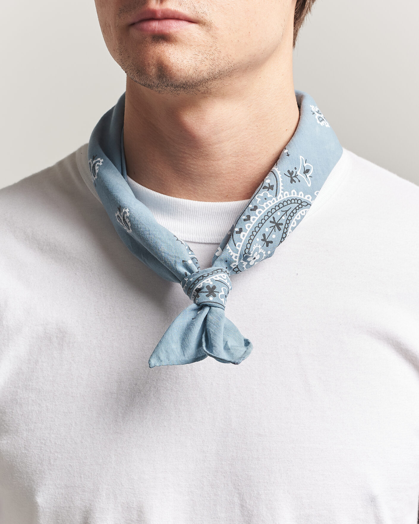 Herre | Scarves | Polo Ralph Lauren | Cotton Printed Bandana Vessle Blue