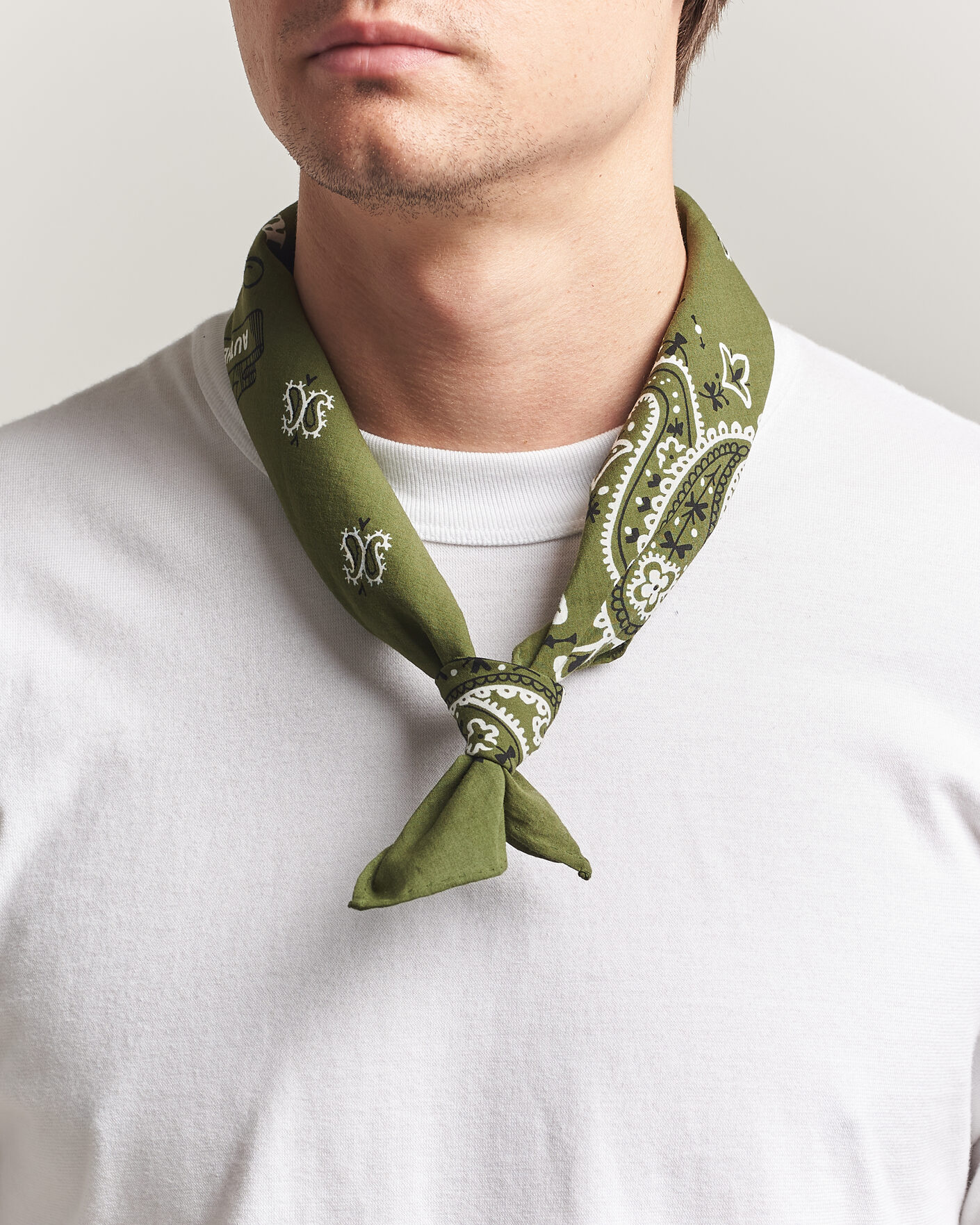 Herre | Scarves | Polo Ralph Lauren | Cotton Printed Bandana Supply Olive