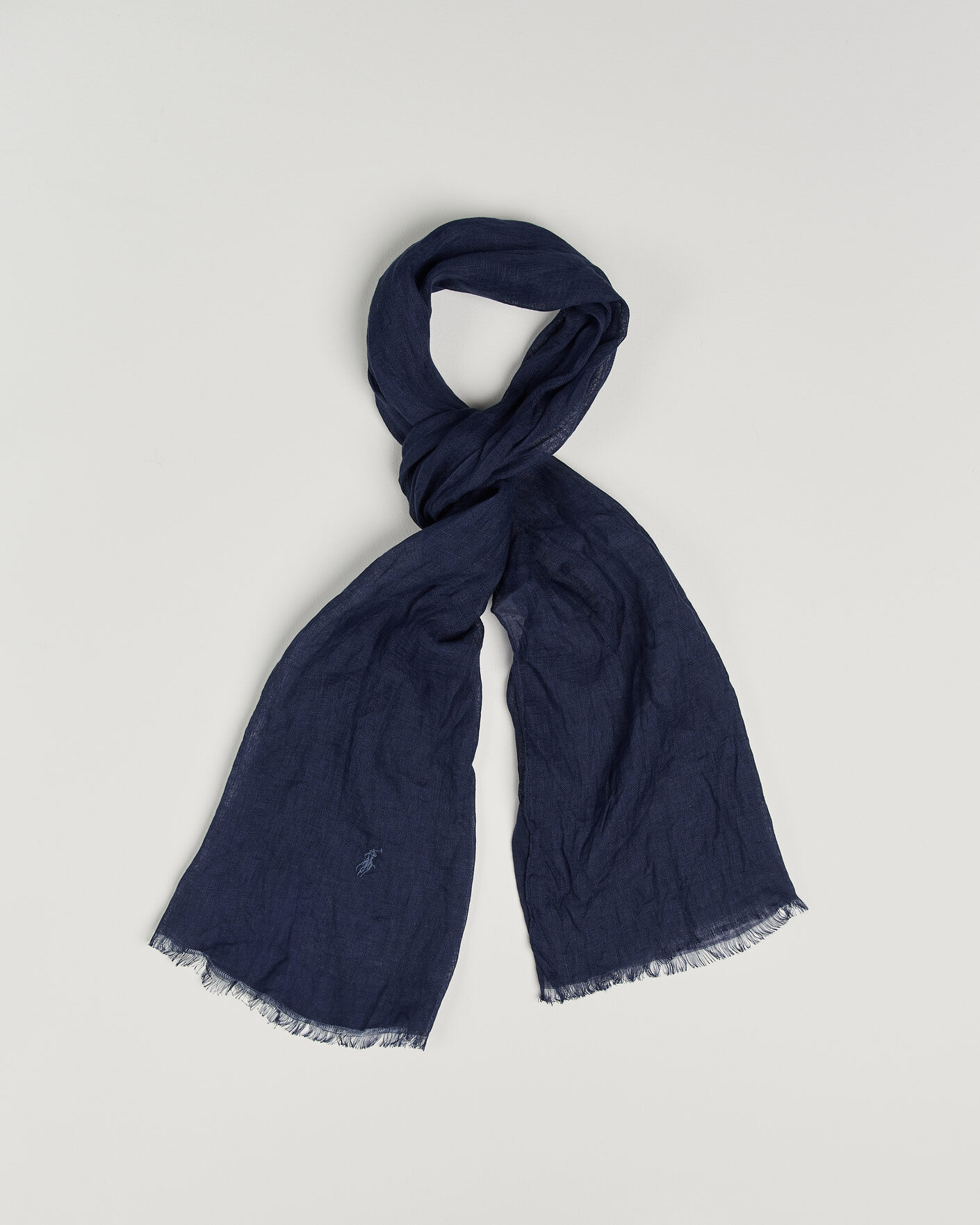 Herre | Polo Ralph Lauren Linen Scarf Newport Navy | Polo Ralph Lauren | Linen Scarf Newport Navy