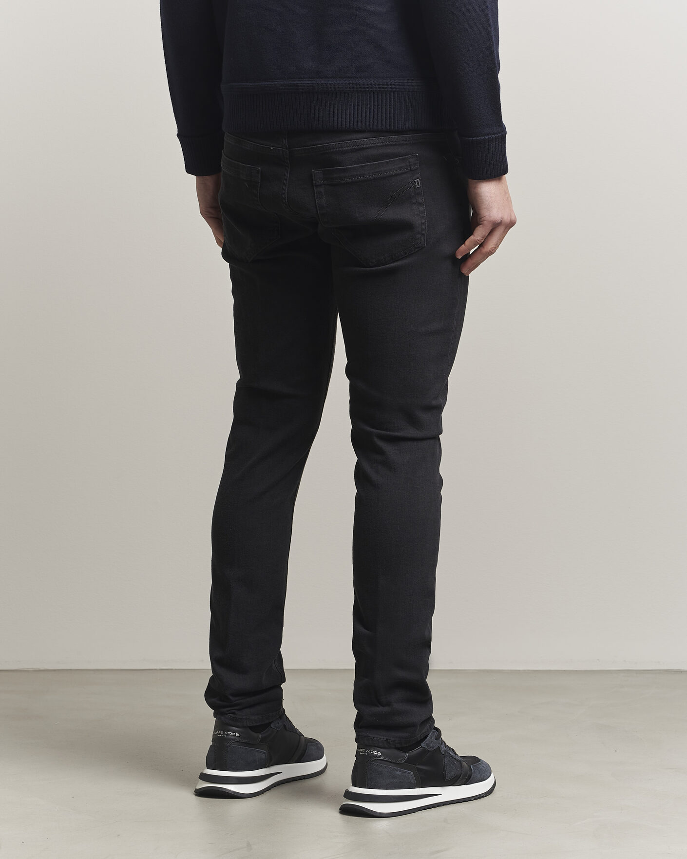 Herre | Jeans | Dondup | George Jeans Washed Black