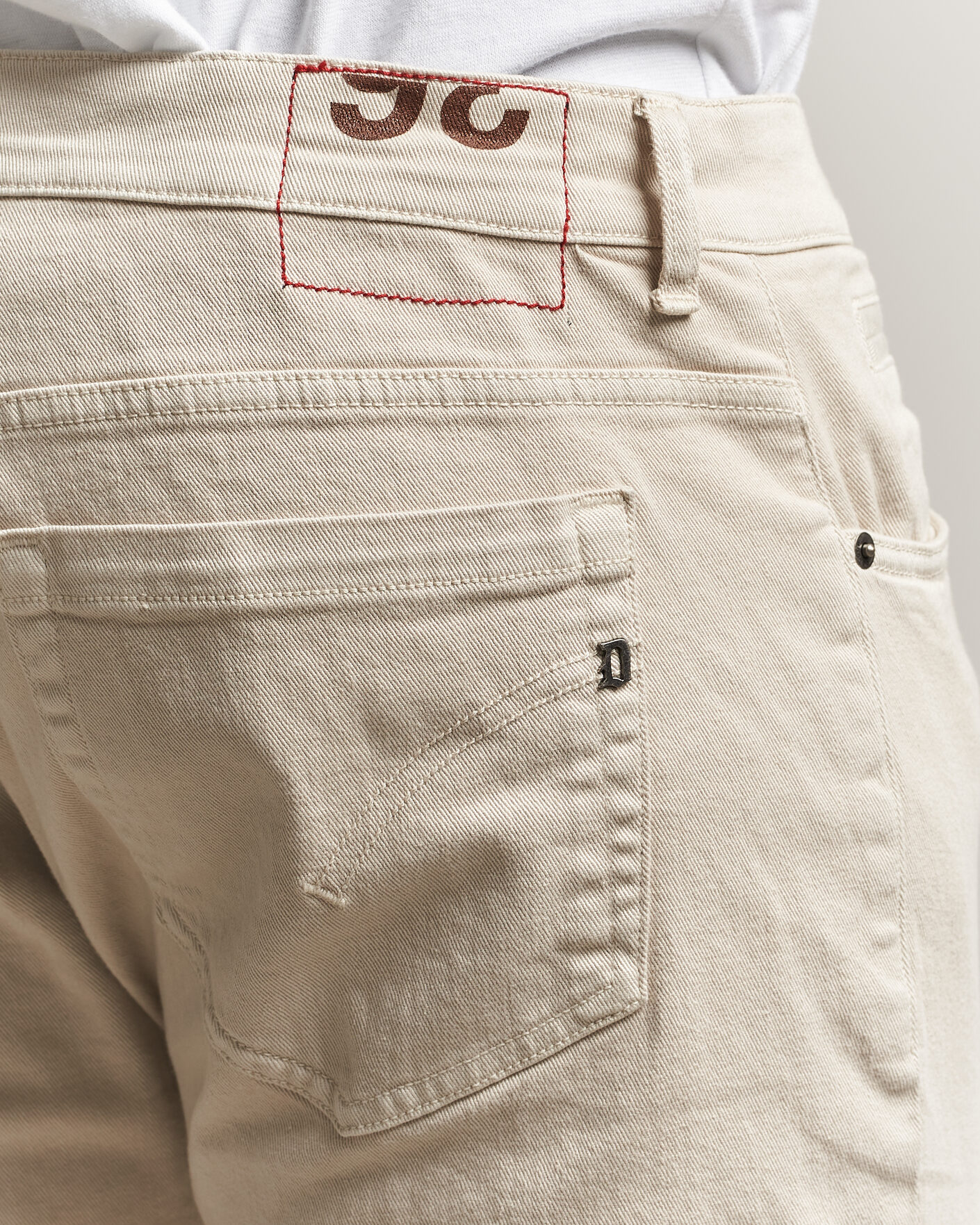 Herre | Jeans | Dondup | George Bullstretch 5-Pocket Pants Beige