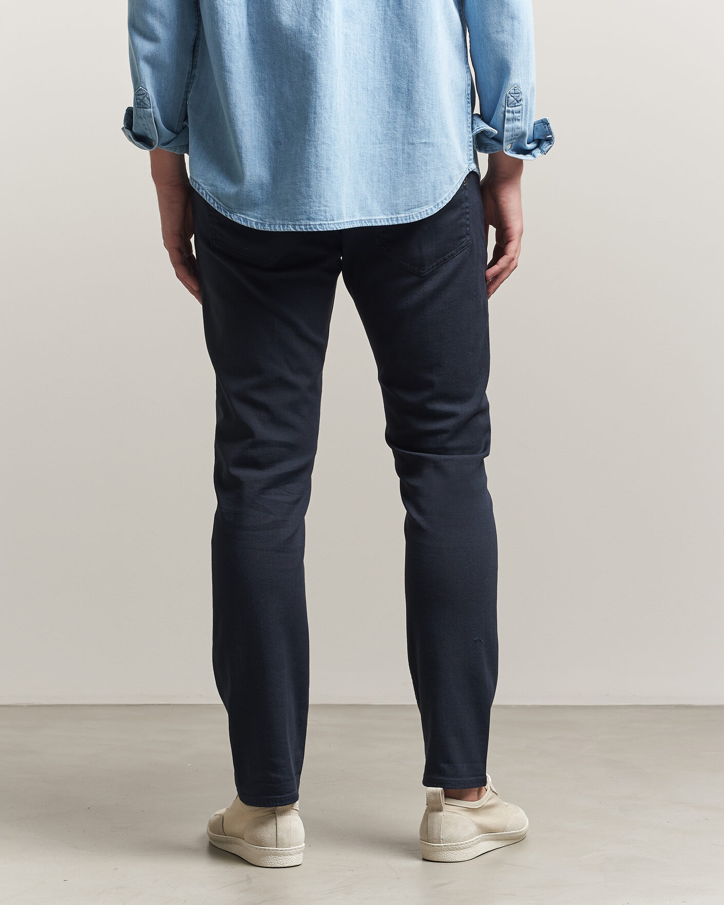 Herre | Bukser | Dondup | George Bullstretch 5-Pocket Pants Navy