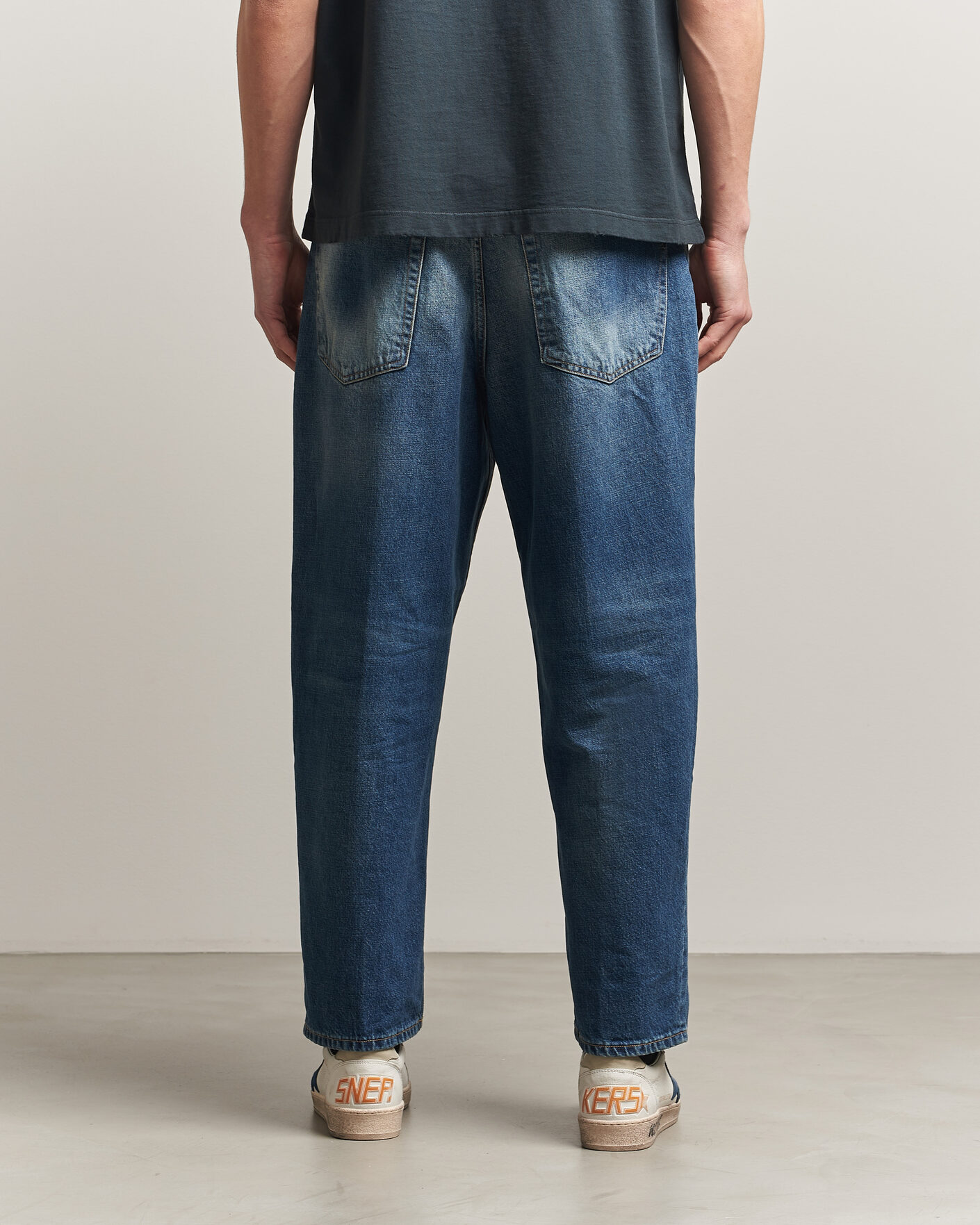 Herre | Skjorter | Dondup | Anthony Loose Fit Jeans Medium Blue
