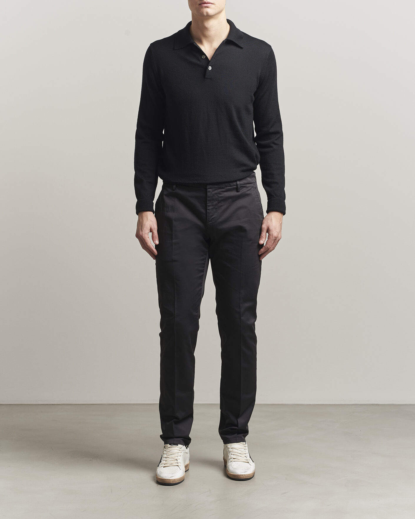Herre | Bukser | Dondup | Spiritisimo Cotton Chinos Black