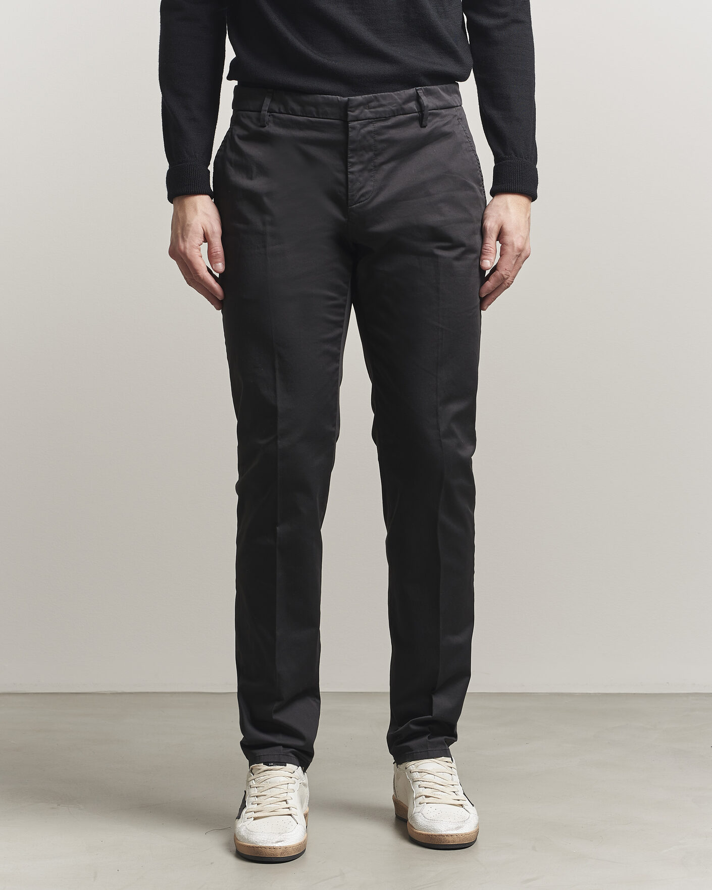 Herre | Bukser | Dondup | Spiritisimo Cotton Chinos Black