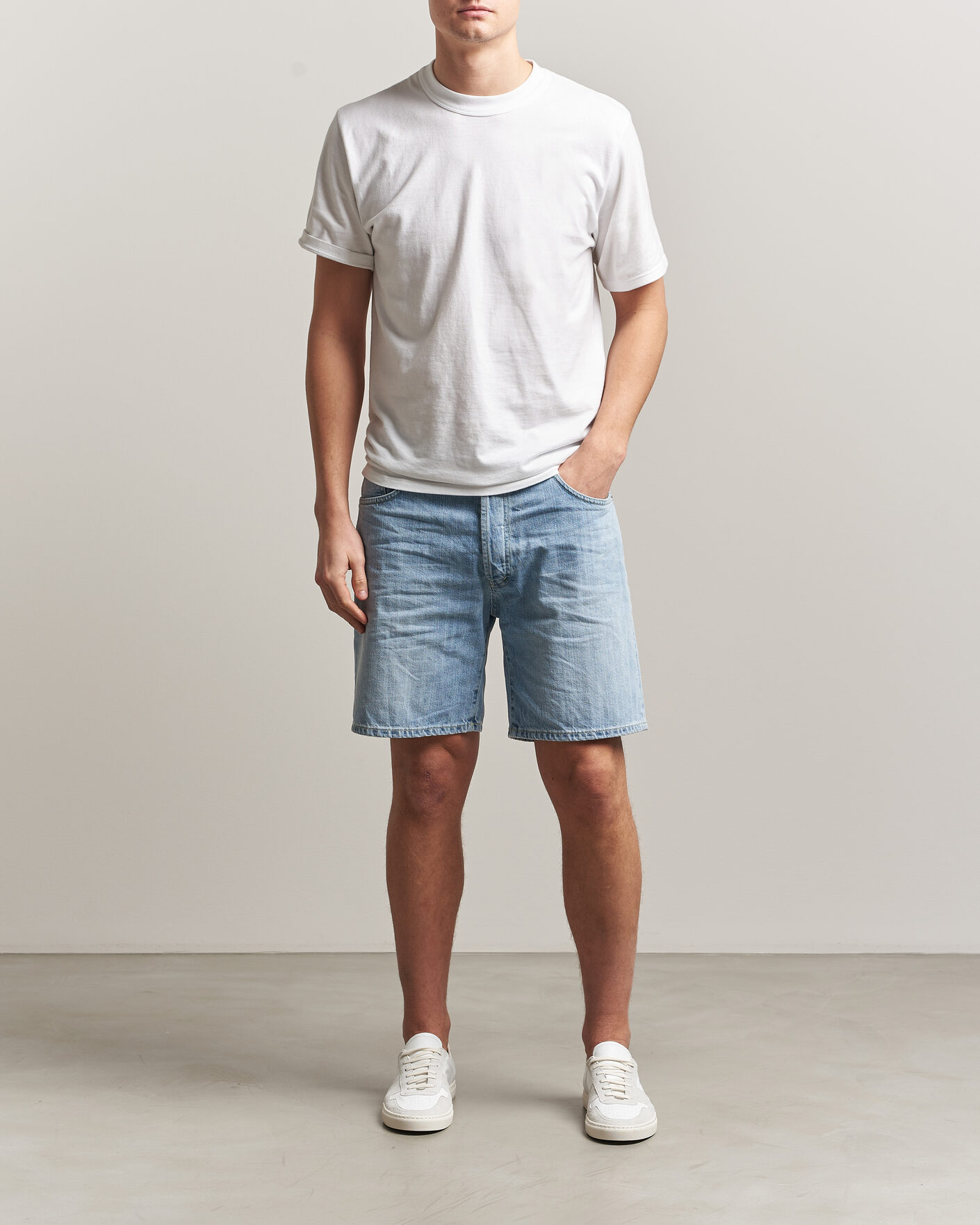 Herre | Shorts | Dondup | Tony Denim Shorts Light Blue