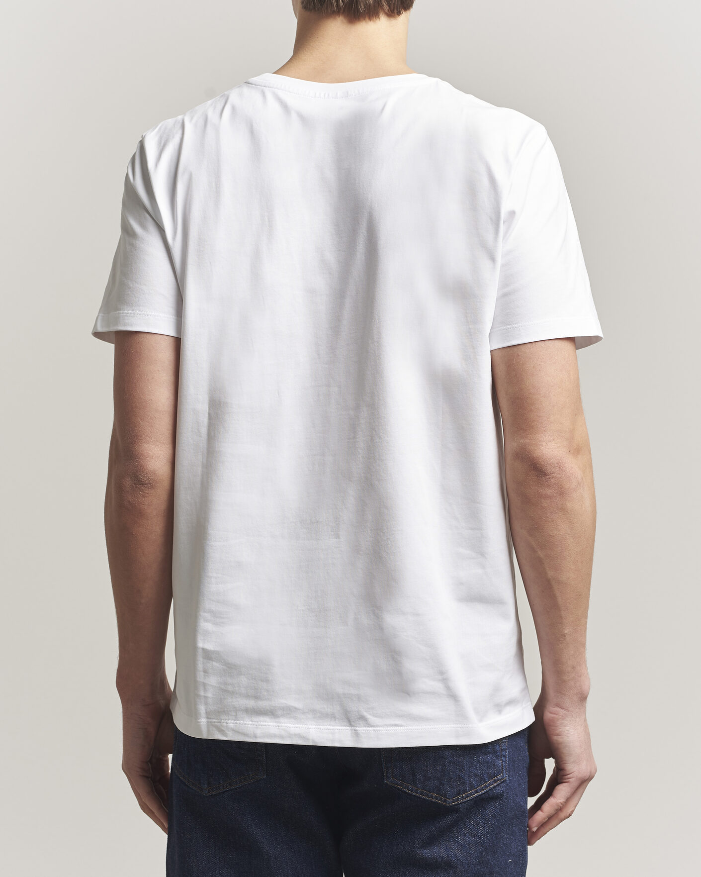 Herre | T-Shirts | Dondup | Logo Crew Neck T-Shirt White